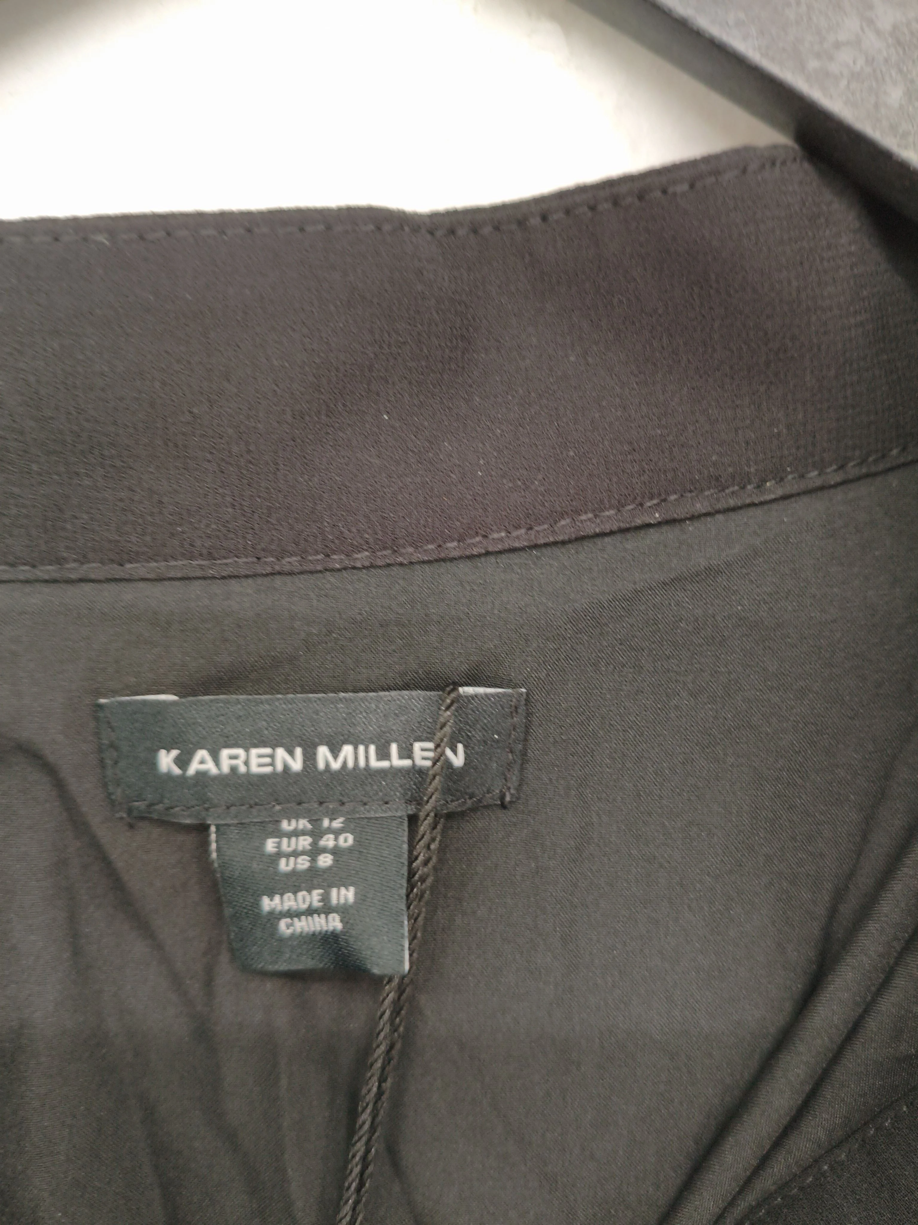 Karen Millen Shirt Midi Dress UK12 in Multi RRP £149 - Image 6