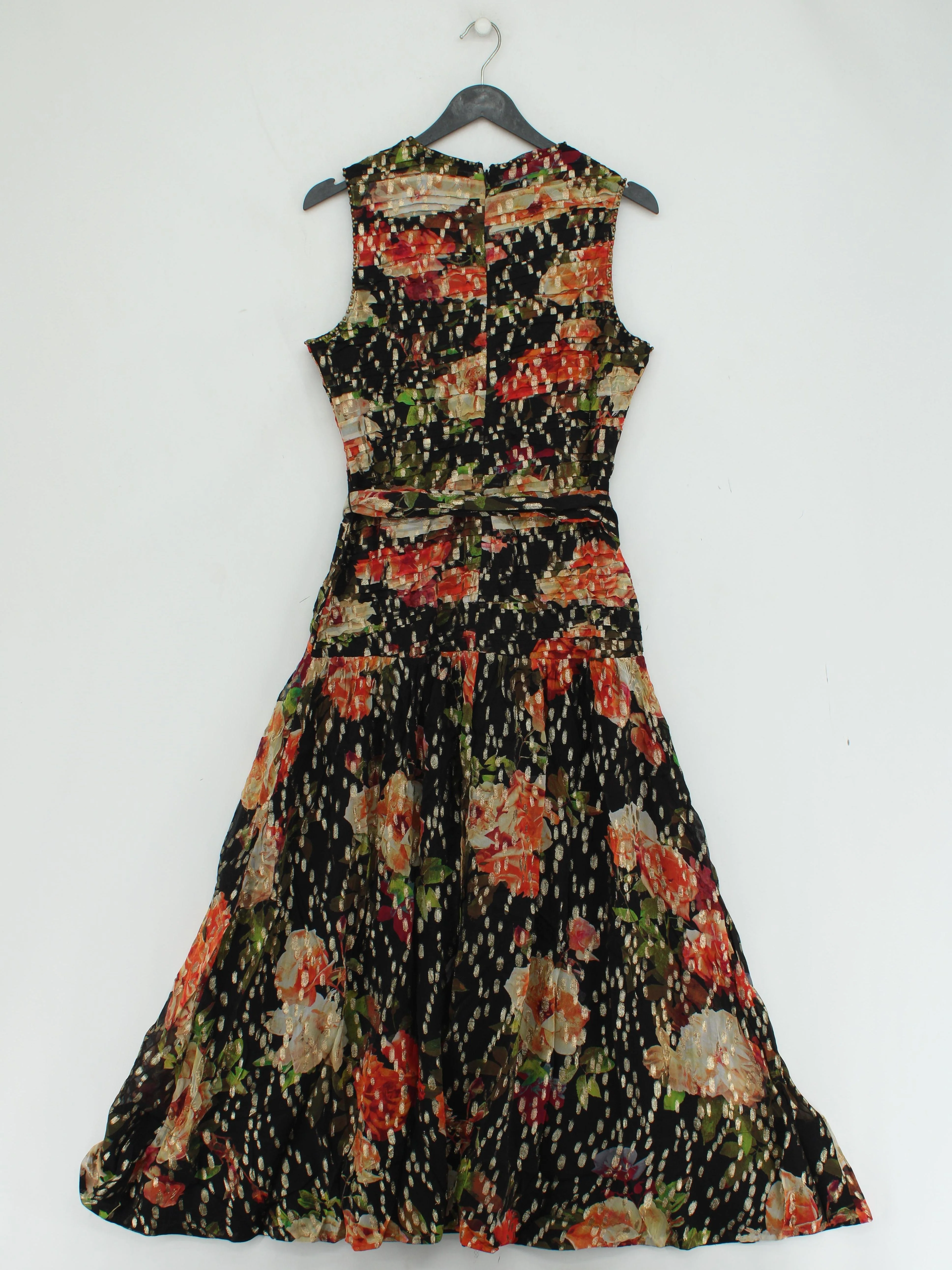 Karen Millen Shirt Midi Dress UK12 in Multi RRP £179 - Image 2