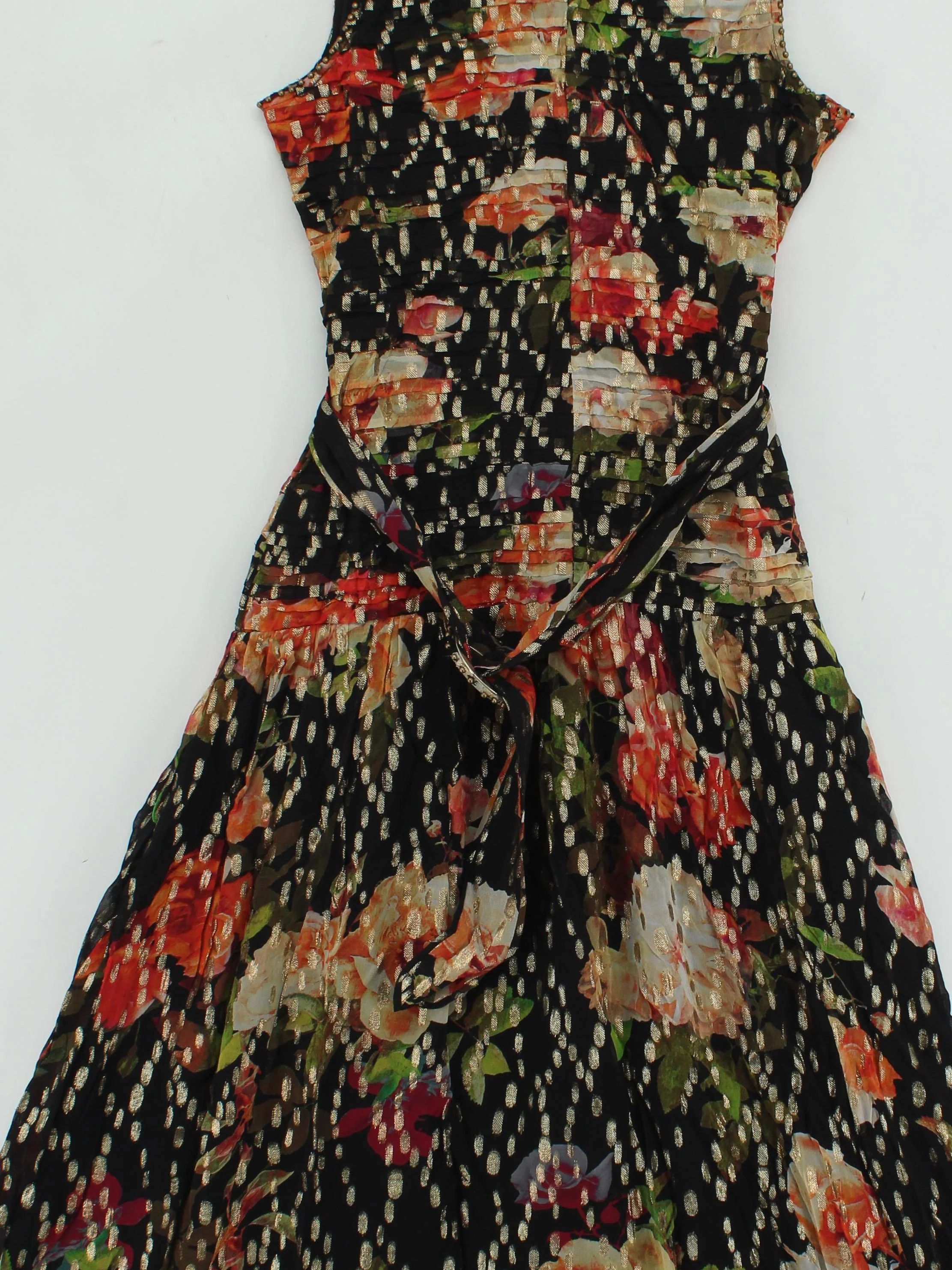 Karen Millen Shirt Midi Dress UK12 in Multi RRP £179 - Image 3