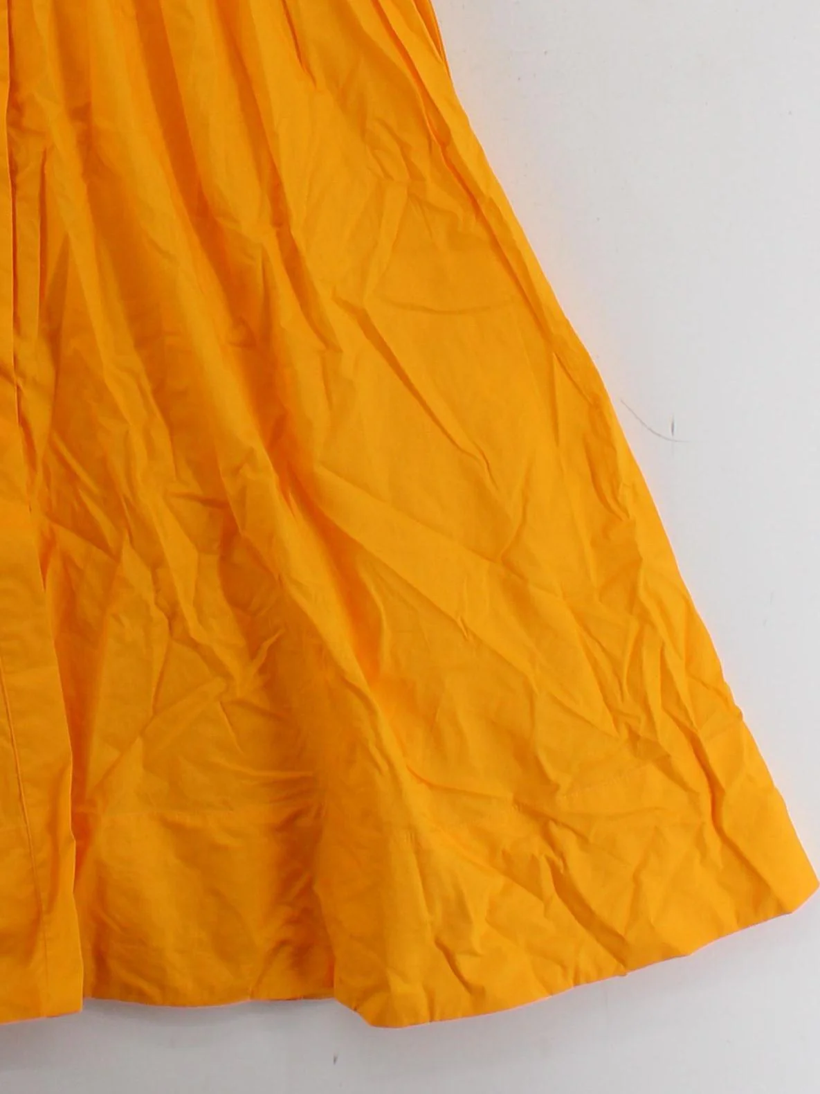 Karen Millen Shirt Midi Dress UK12 in Orange RRP £129 - Image 4