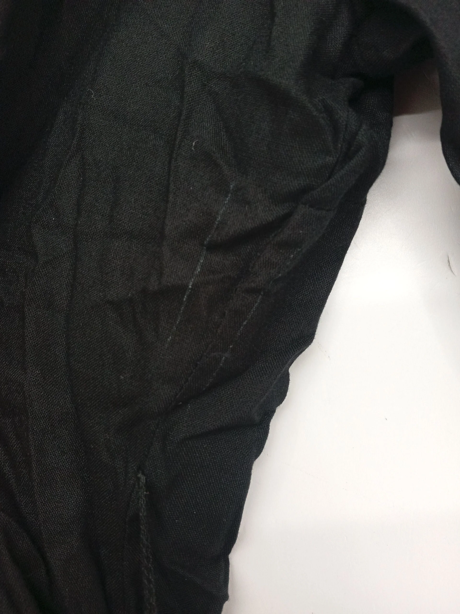 Karen Millen Shirt Midi Dress UK14 in Black RRP £65 - Image 5