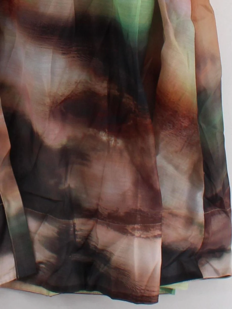 Karen Millen Shirt Midi Dress UK14 in Multi RRP £149 - Image 4