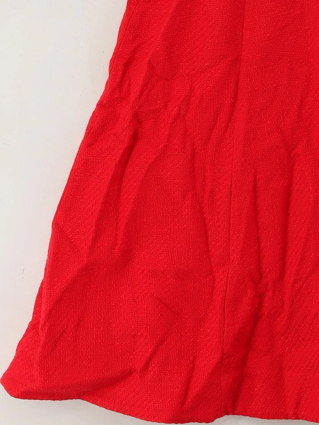 Karen Millen Shirt Midi Dress UK16 in Red RRP £269 - Image 4