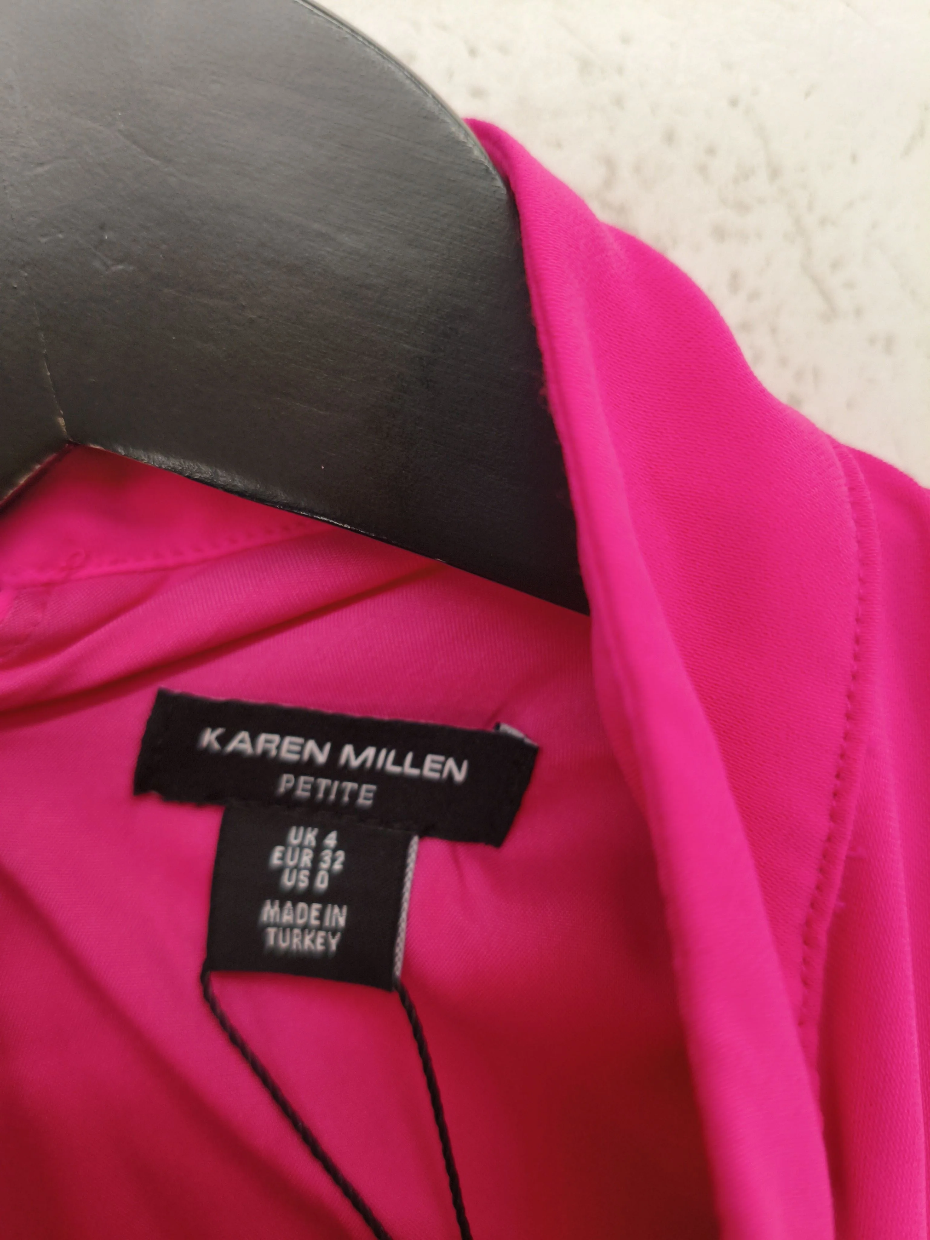 Karen Millen Shirt Midi Dress UK4 in Pink RRP £189 - Image 5