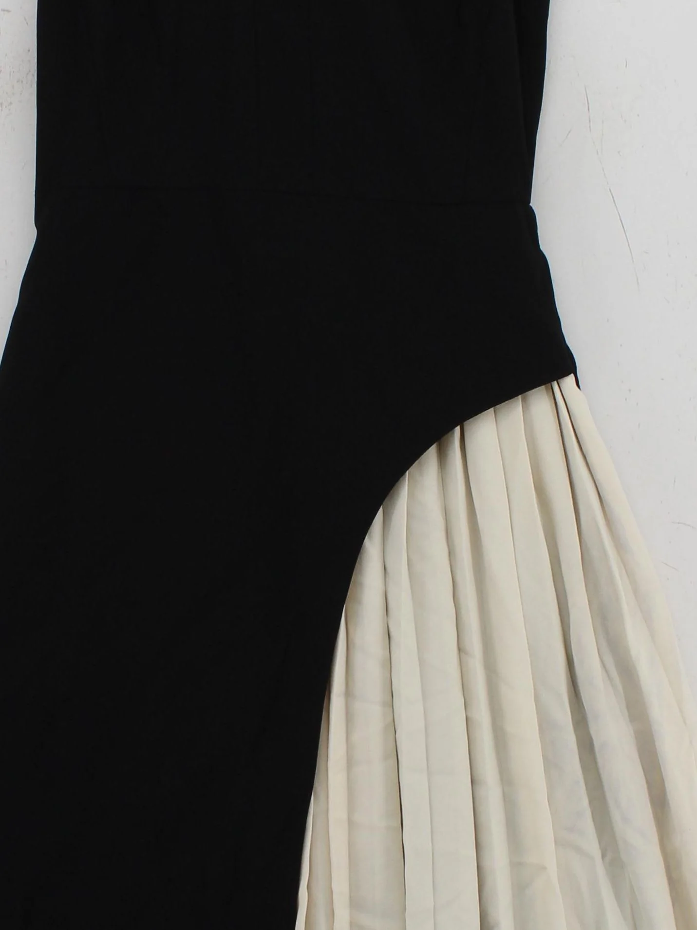 Karen Millen Shirt Midi Dress UK8 in Black RRP £229 - Image 3