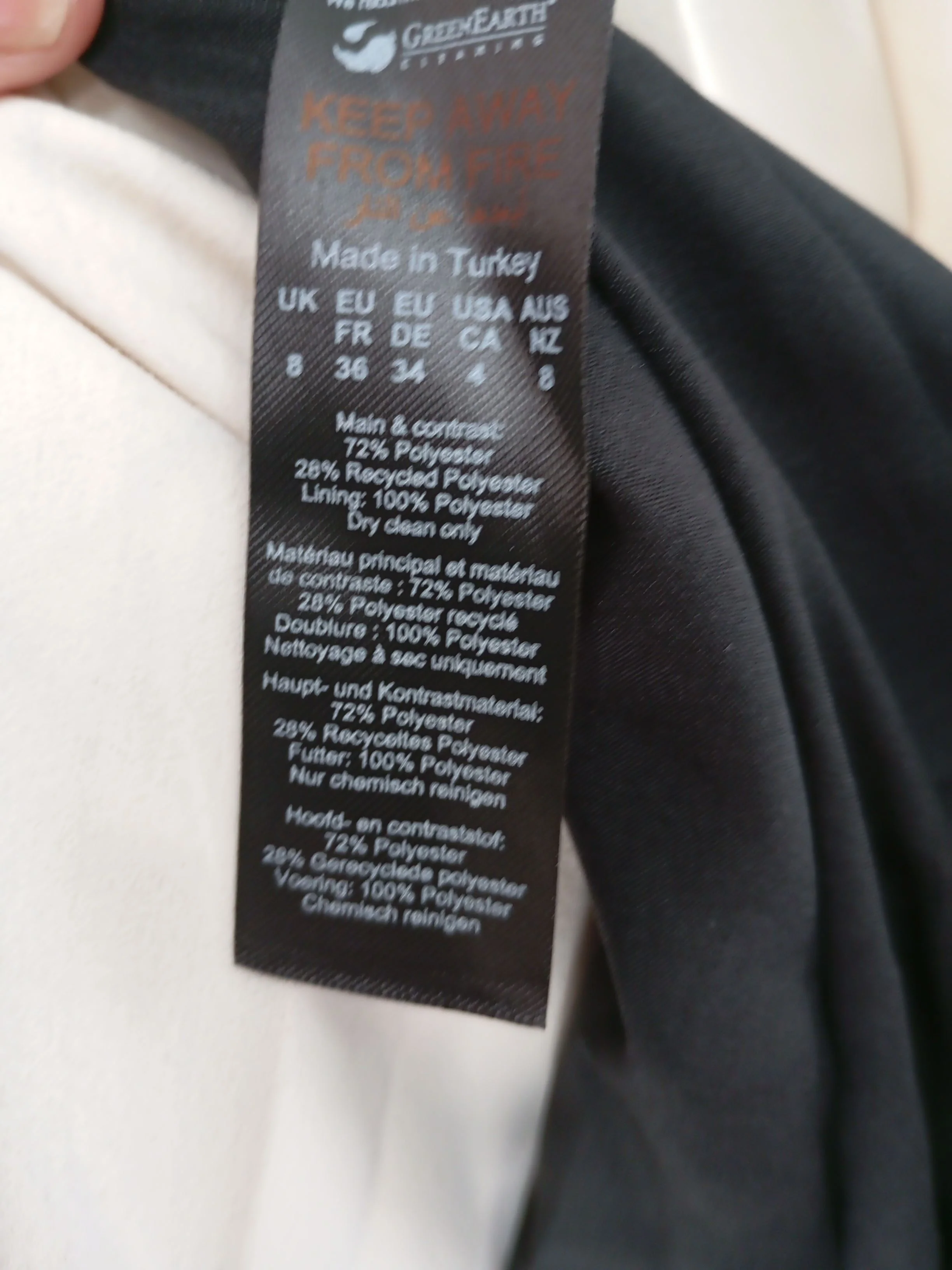 Karen Millen Shirt Midi Dress UK8 in Black RRP £229 - Image 7