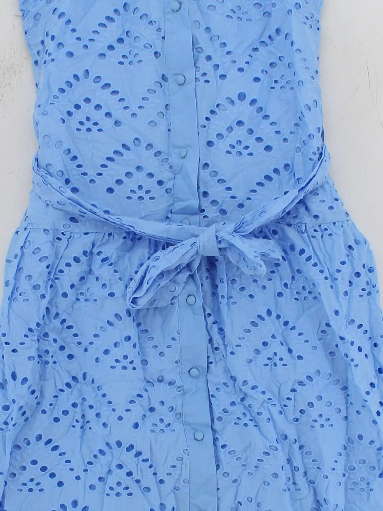 Karen Millen Shirt Midi Dress UK8 in Blue RRP £109 - Image 3