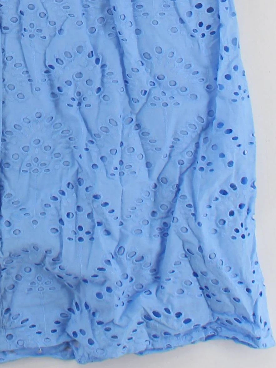 Karen Millen Shirt Midi Dress UK8 in Blue RRP £109 - Image 4