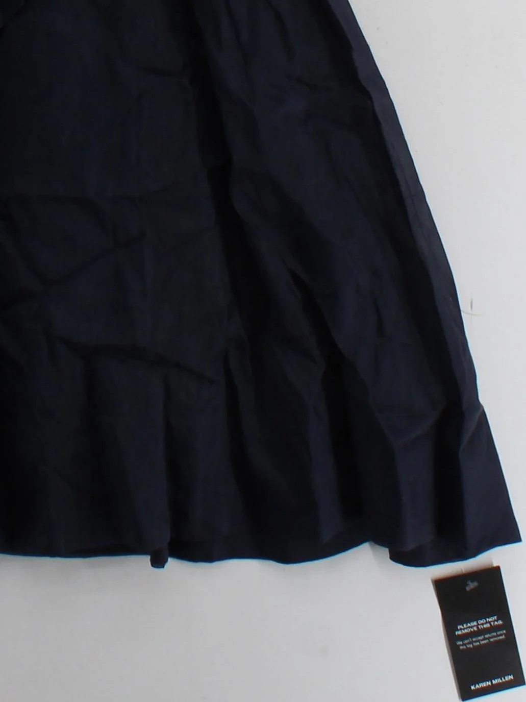 Karen Millen Shirt Midi Dress UK8 in Blue RRP £169 - Image 4