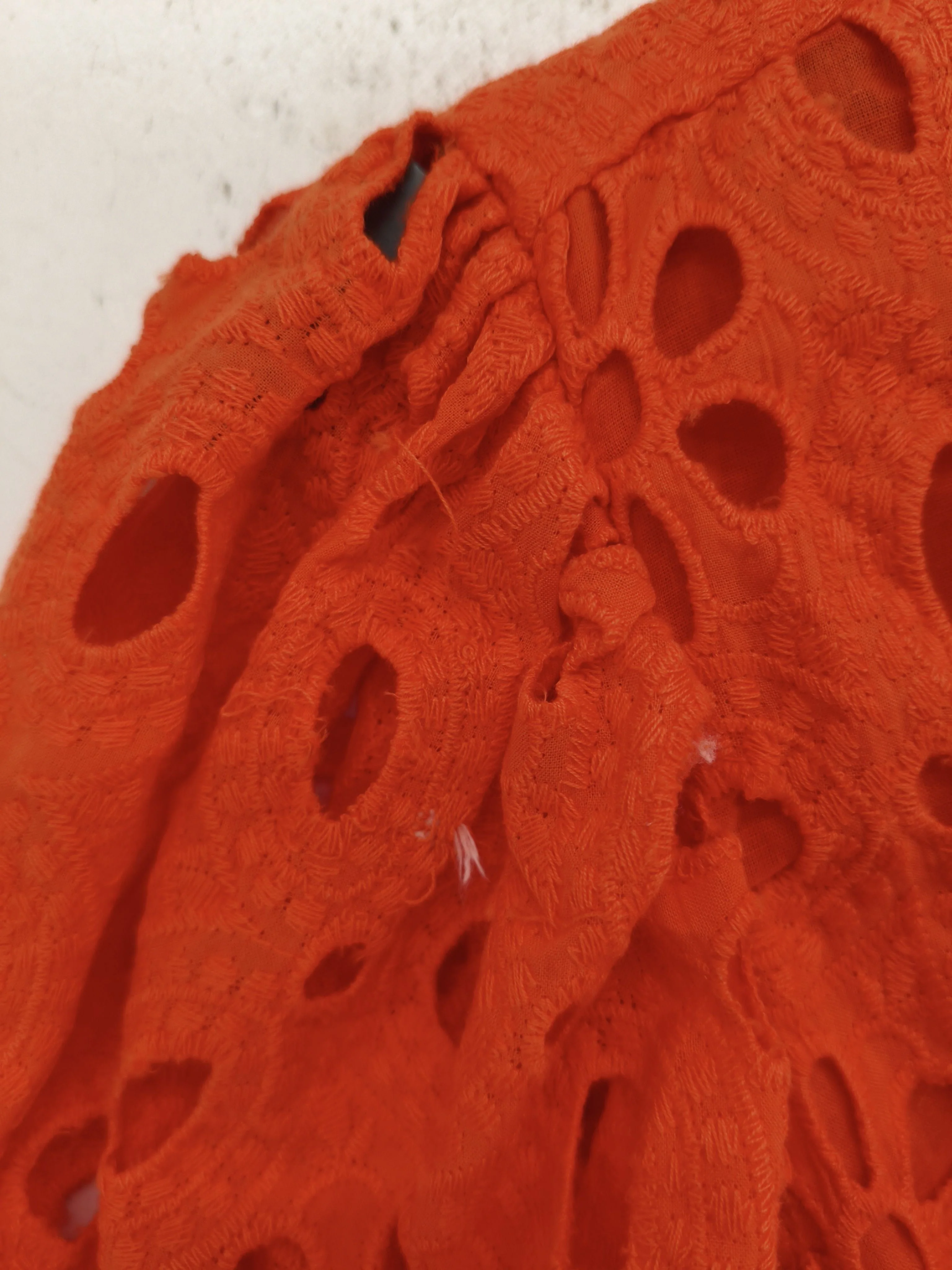 Karen Millen Shirt Midi Dress UK8 in Orange RRP £99 - Image 6