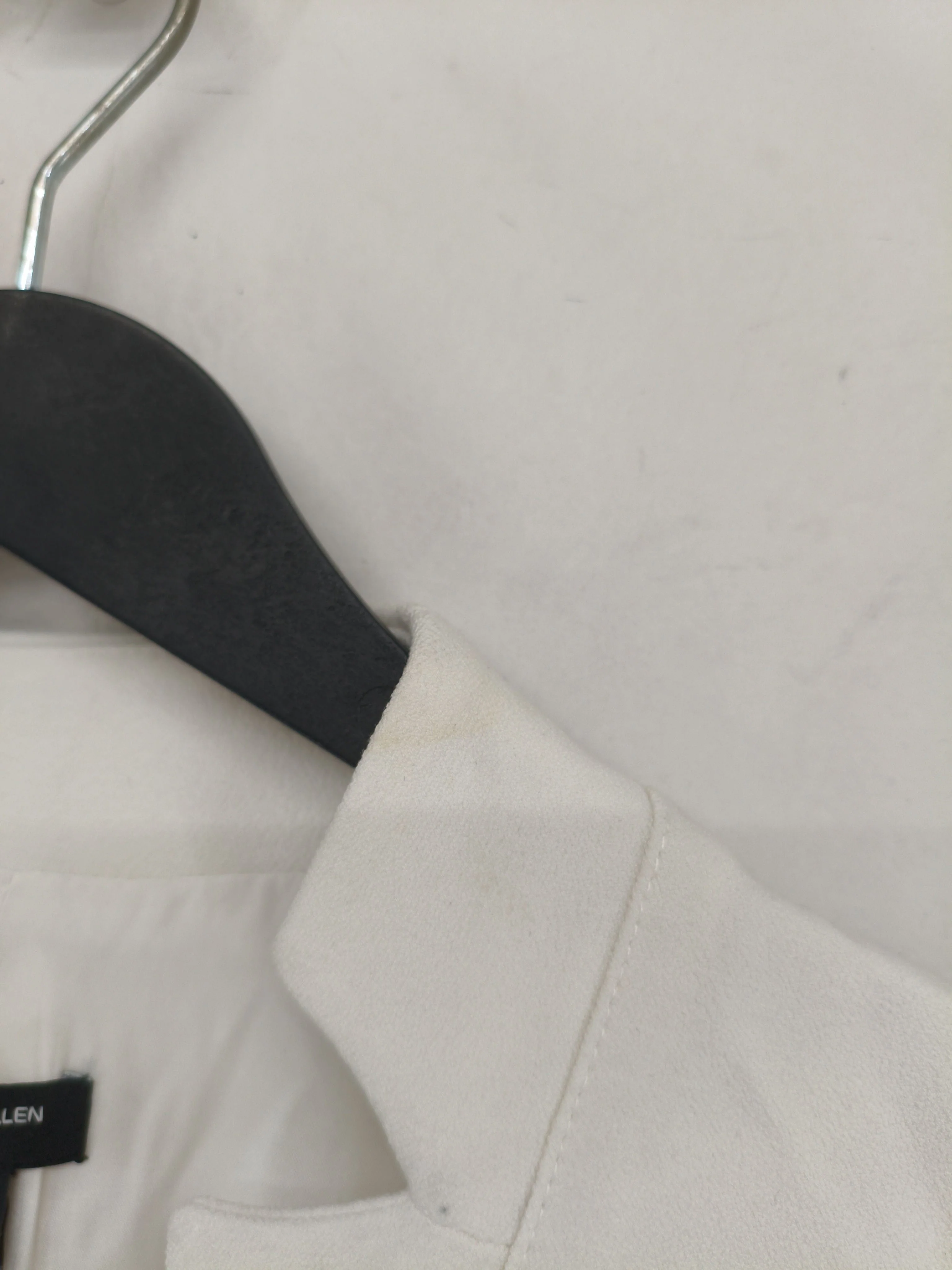 Karen Millen Shirt Midi Dress UK8 in White RRP £219 - Image 6