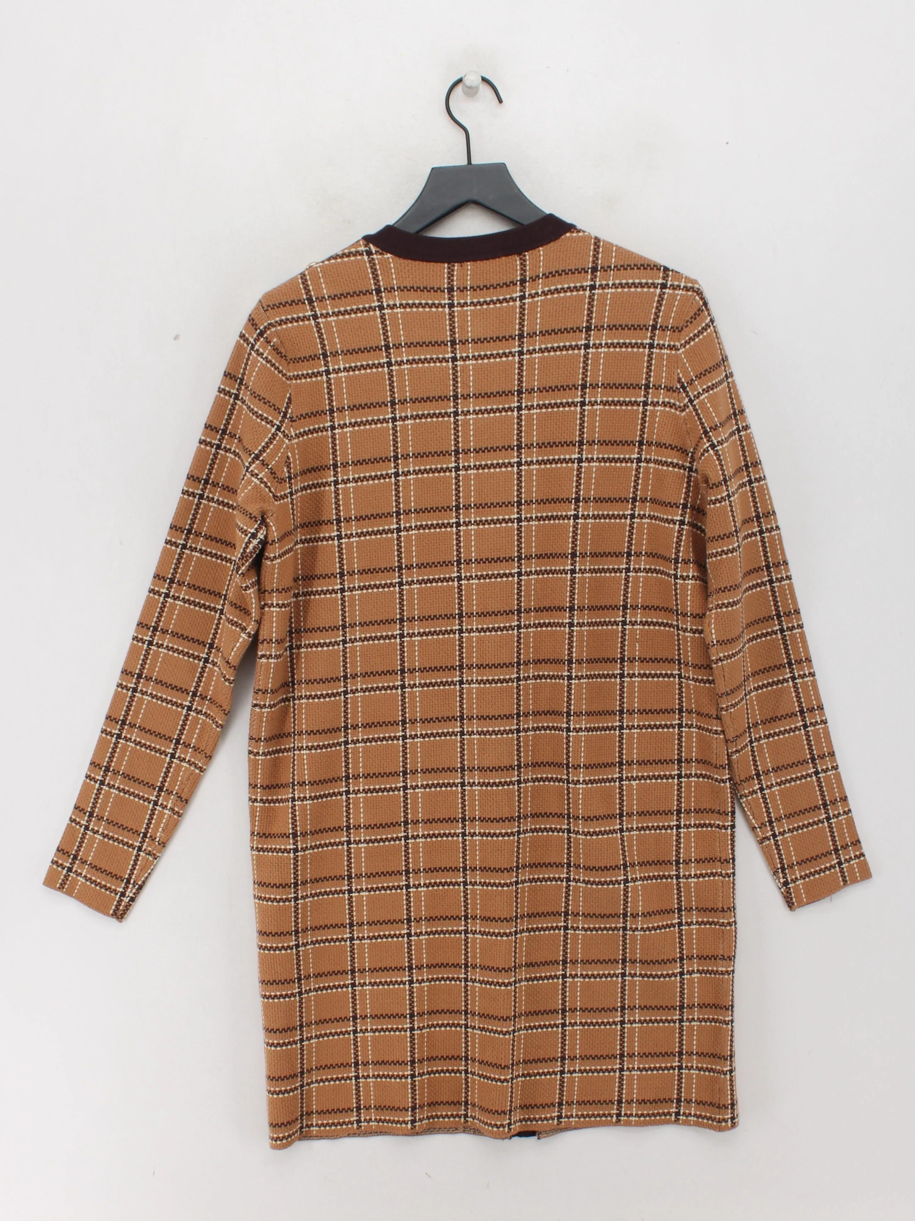 Karen Millen Shirt Mini Dress S in Brown - Image 2
