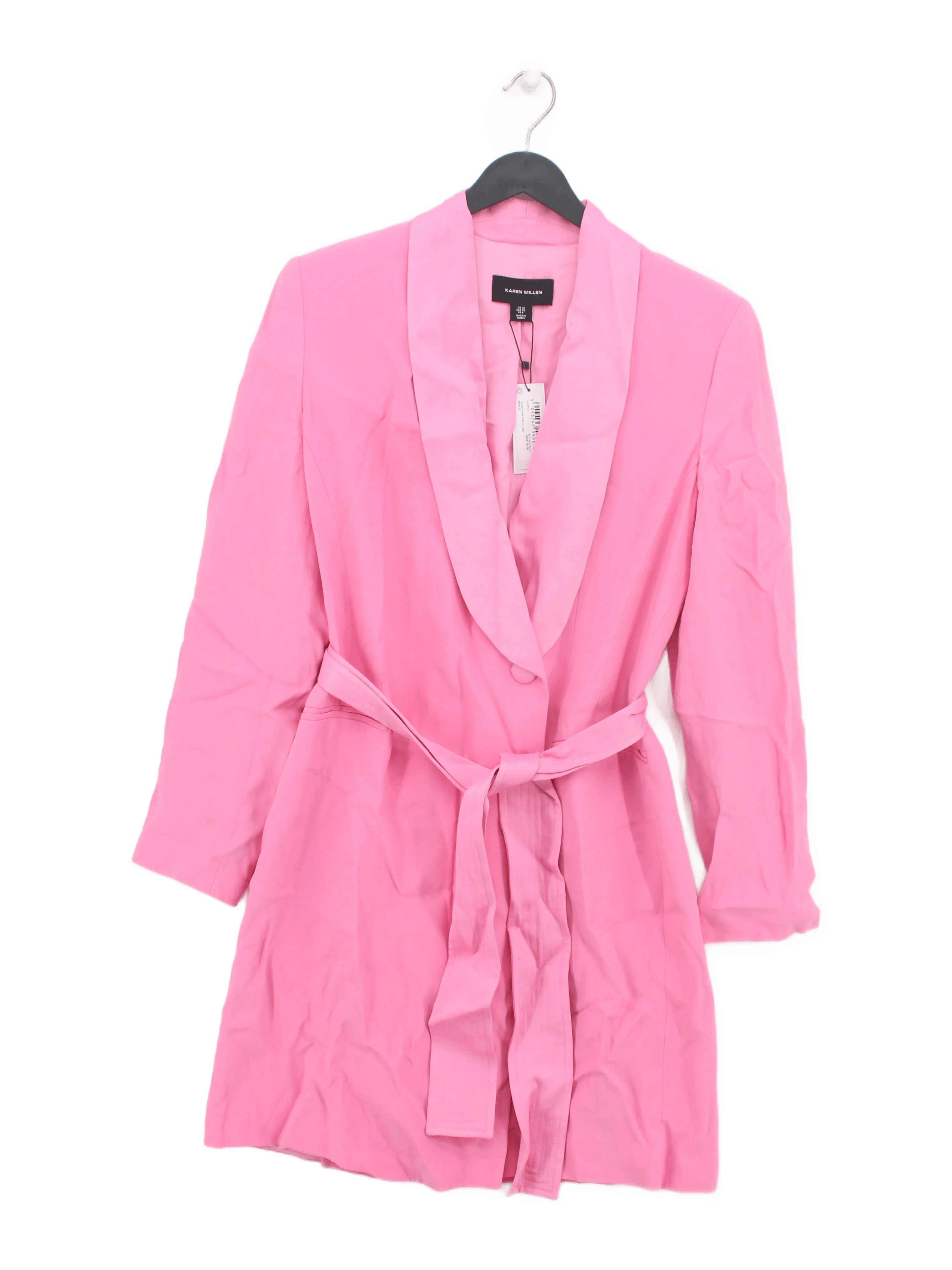 Karen Millen Shirt Mini Dress UK10 in Pink RRP £179