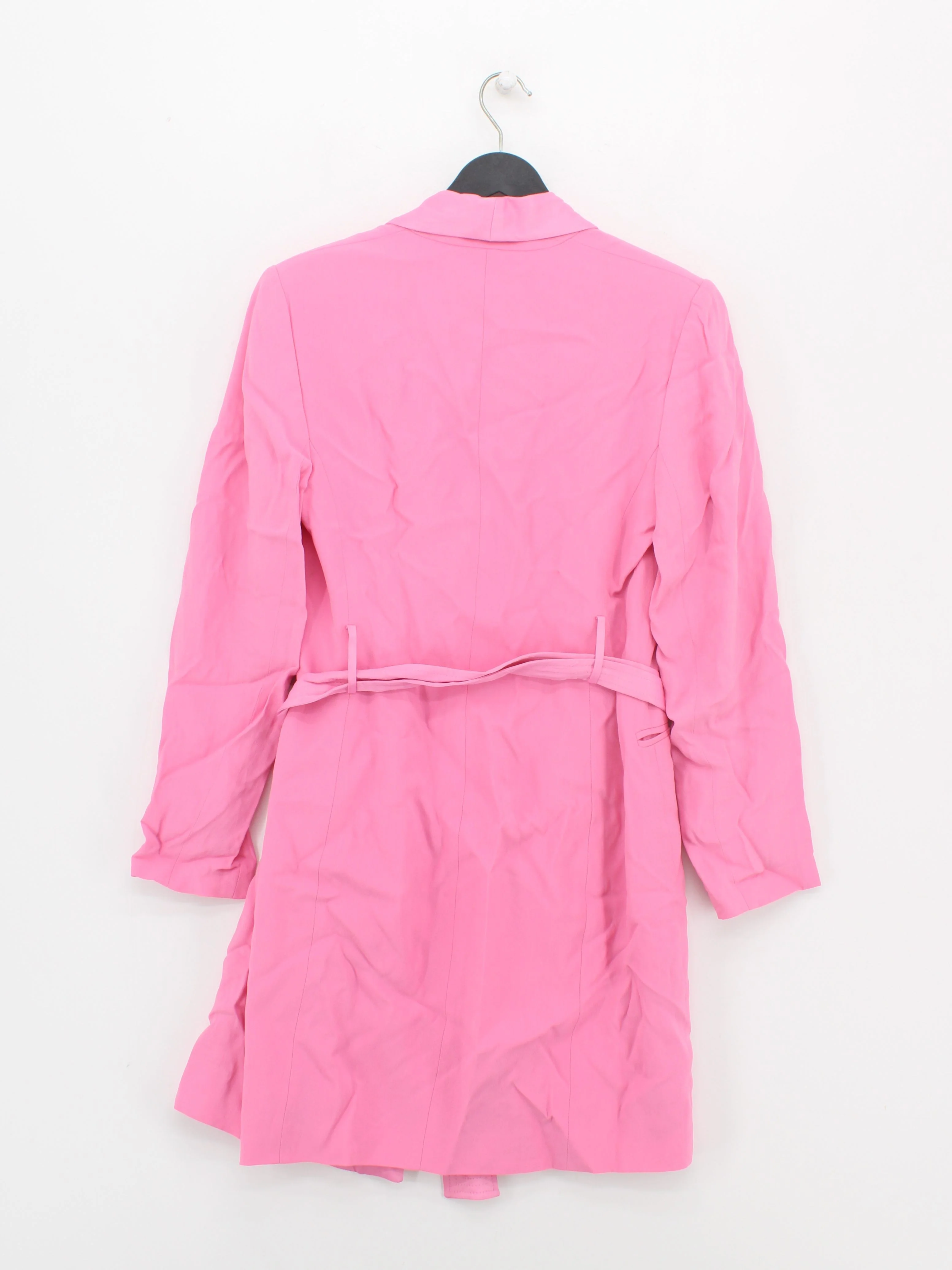 Karen Millen Shirt Mini Dress UK10 in Pink RRP £179 - Image 2