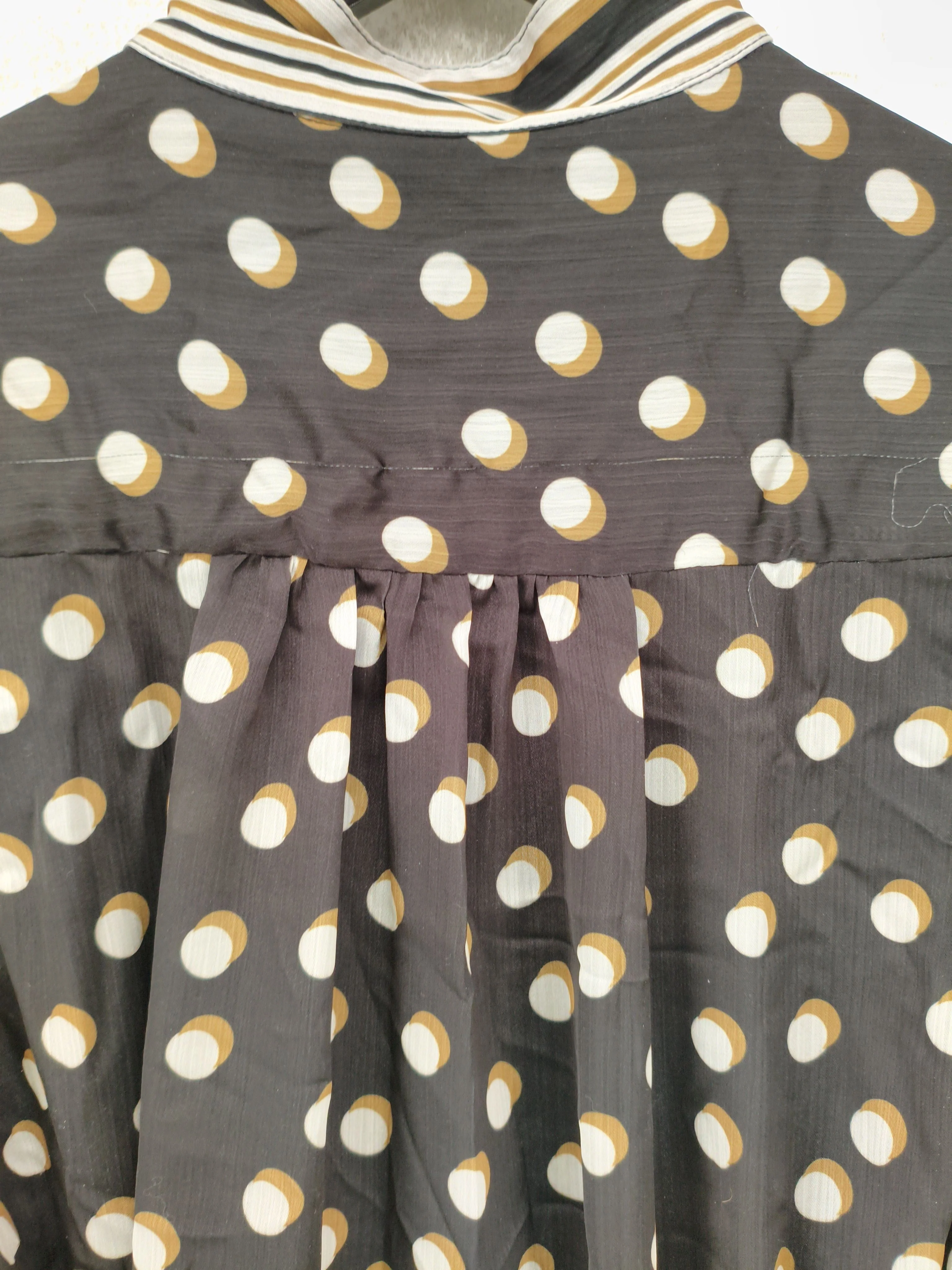 Karen Millen Shirt Mini Dress UK8 in Black RRP £209 - Image 5