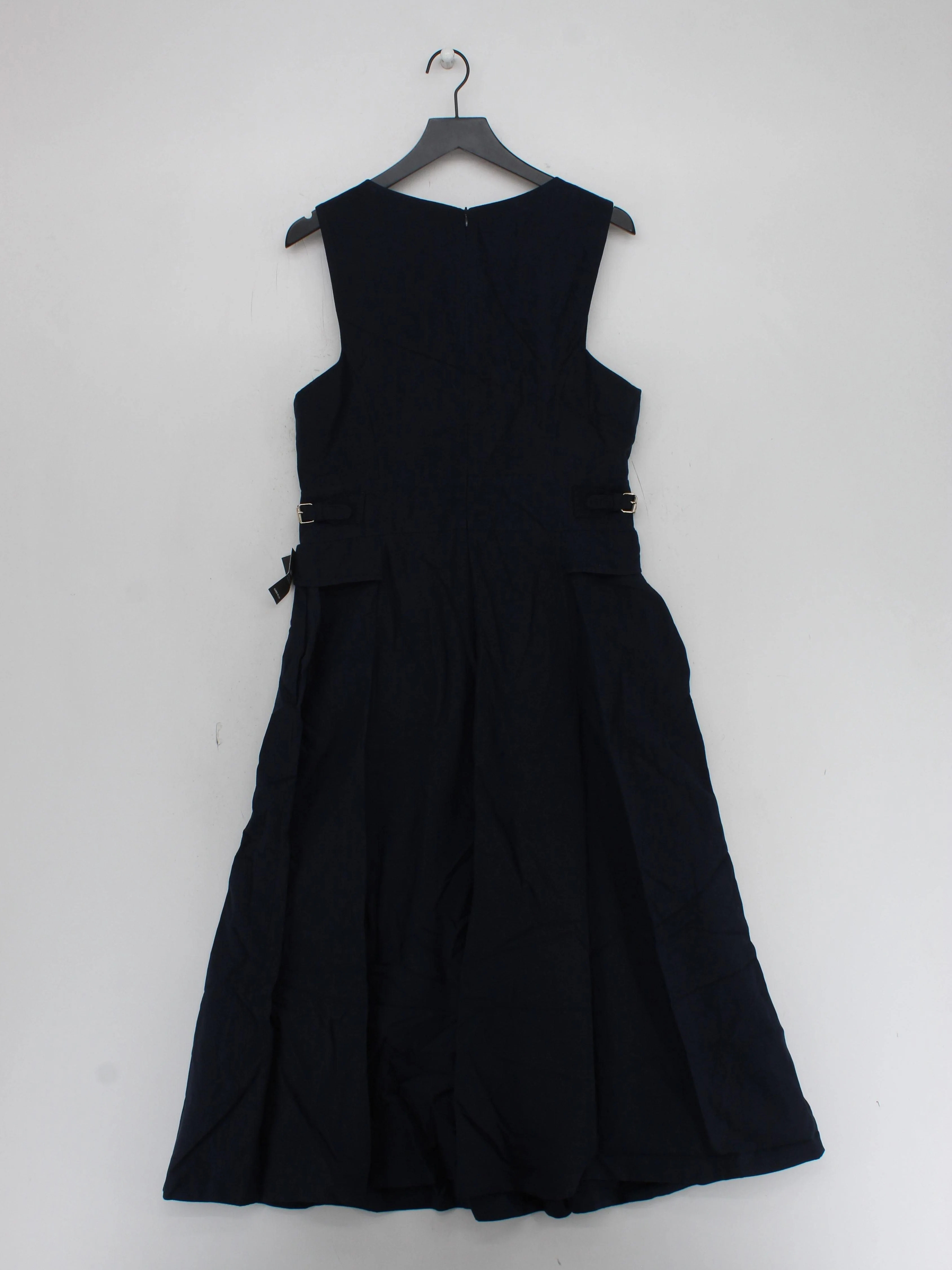 Karen Millen Skater Midi Dress in Blue RRP £269 - Image 2
