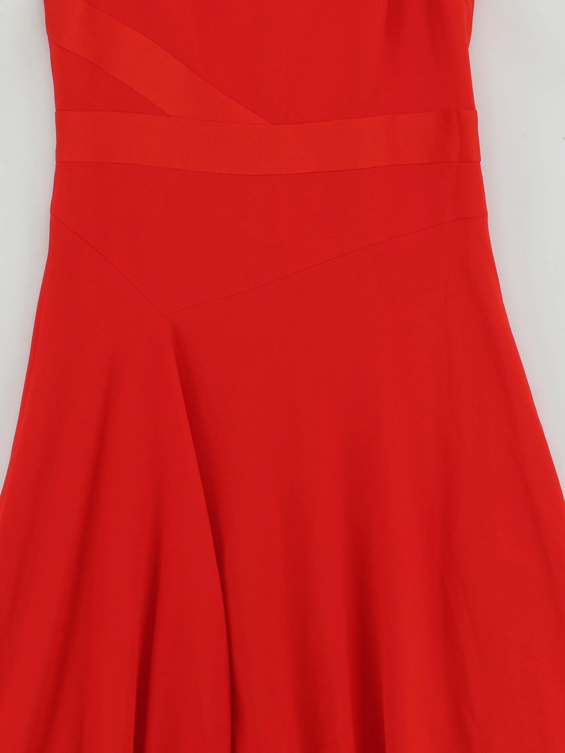Karen Millen Skater Midi Dress in Red - Image 3