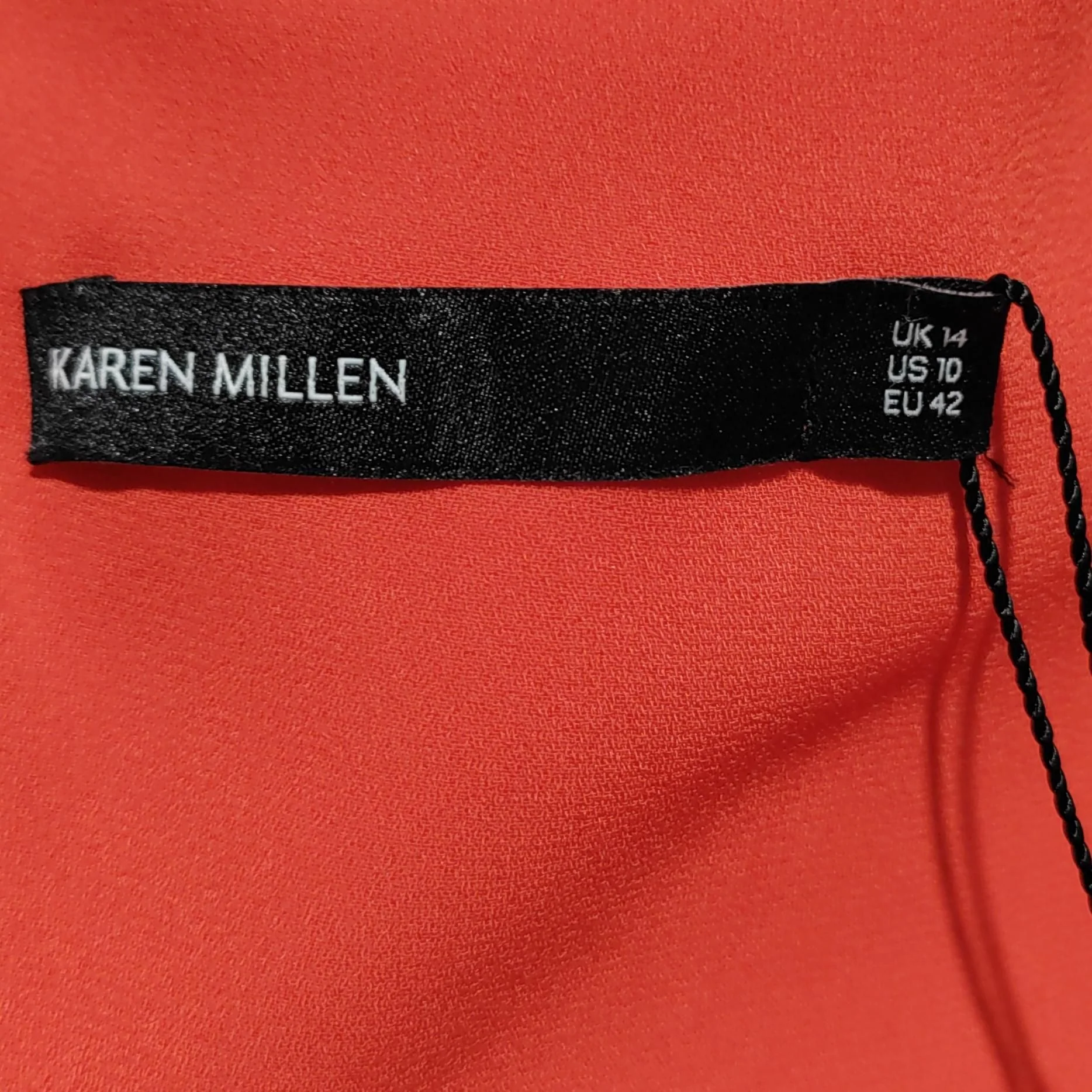 Karen Millen Skater Midi Dress in Red - Image 5