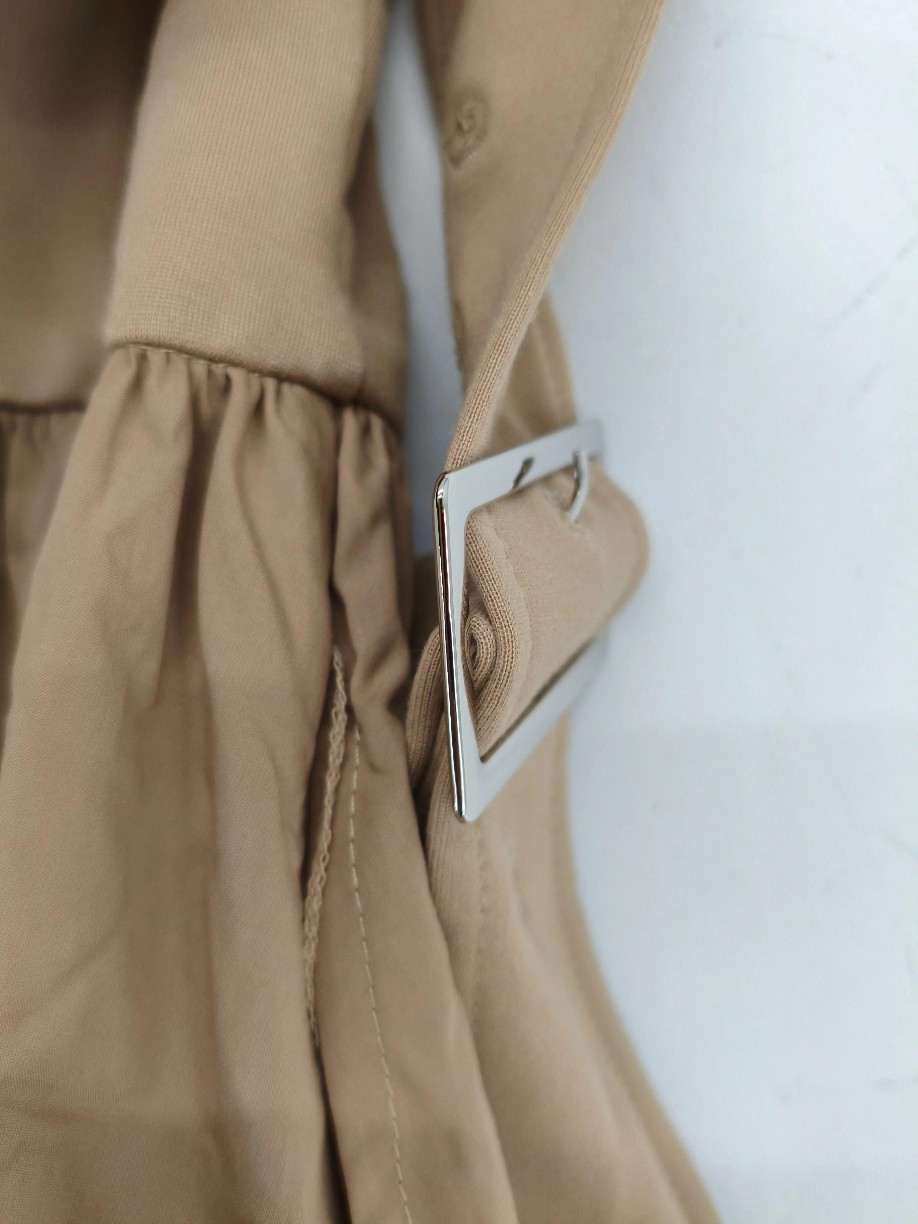 Karen Millen Skater Midi Dress S in Brown RRP £119 - Image 5