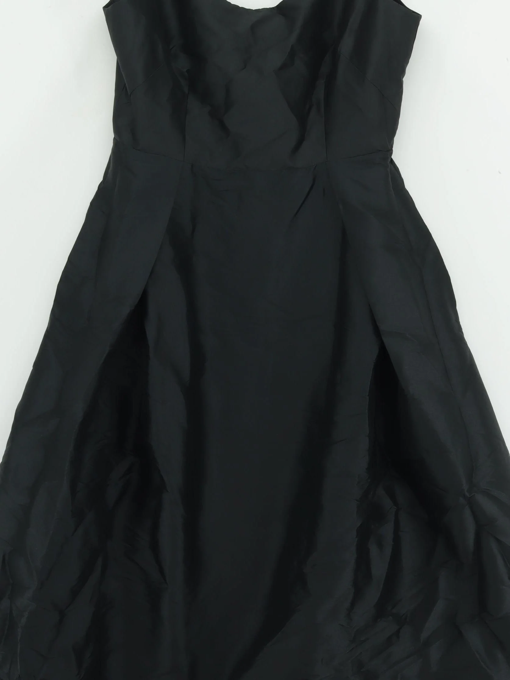 Karen Millen Skater Midi Dress UK10 in Black RRP £189 - Image 3