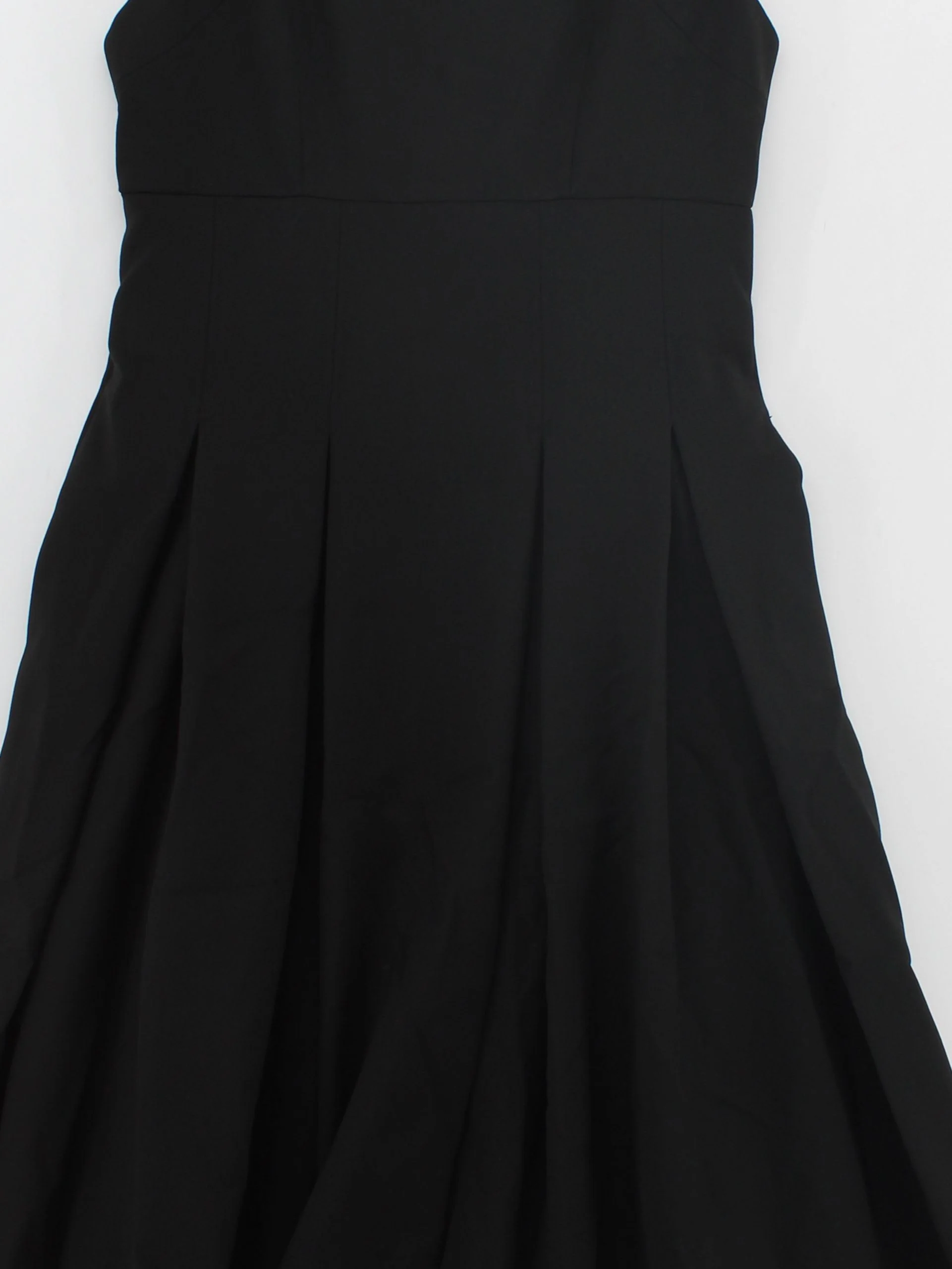 Karen Millen Skater Midi Dress UK10 in Black RRP £229 - Image 3