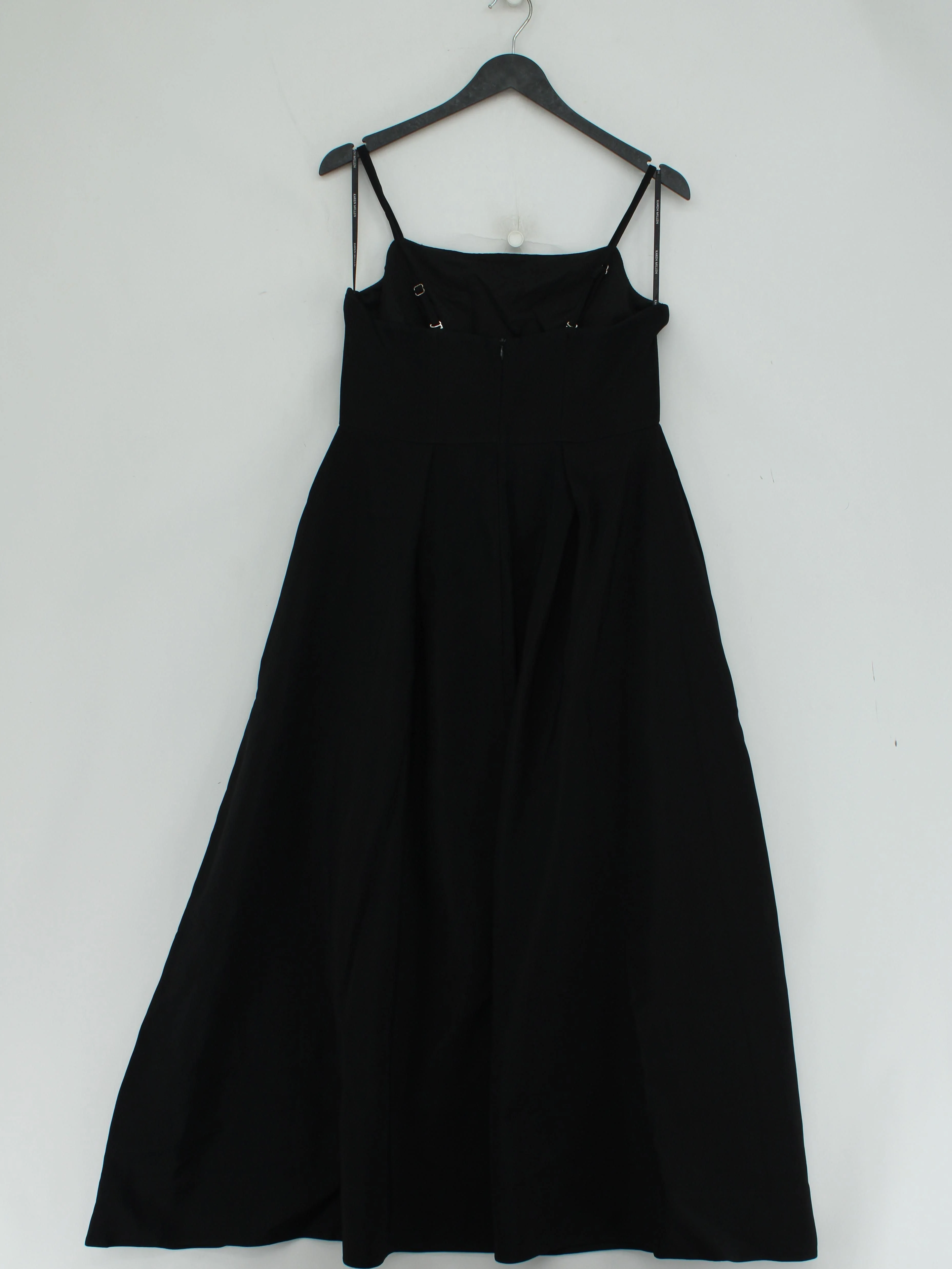Karen Millen Skater Midi Dress UK10 in Black RRP £249 - Image 2