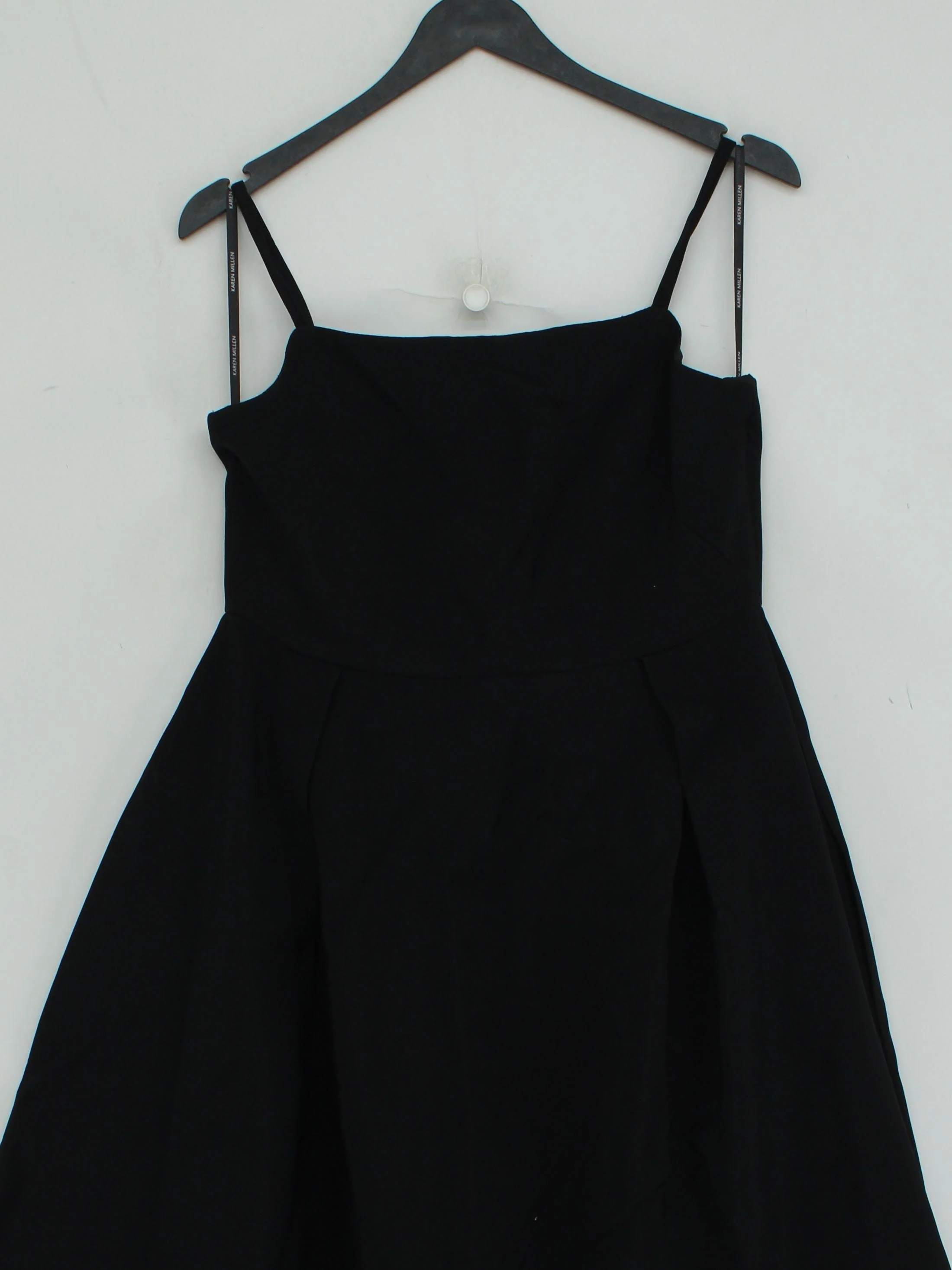 Karen Millen Skater Midi Dress UK10 in Black RRP £249 - Image 3