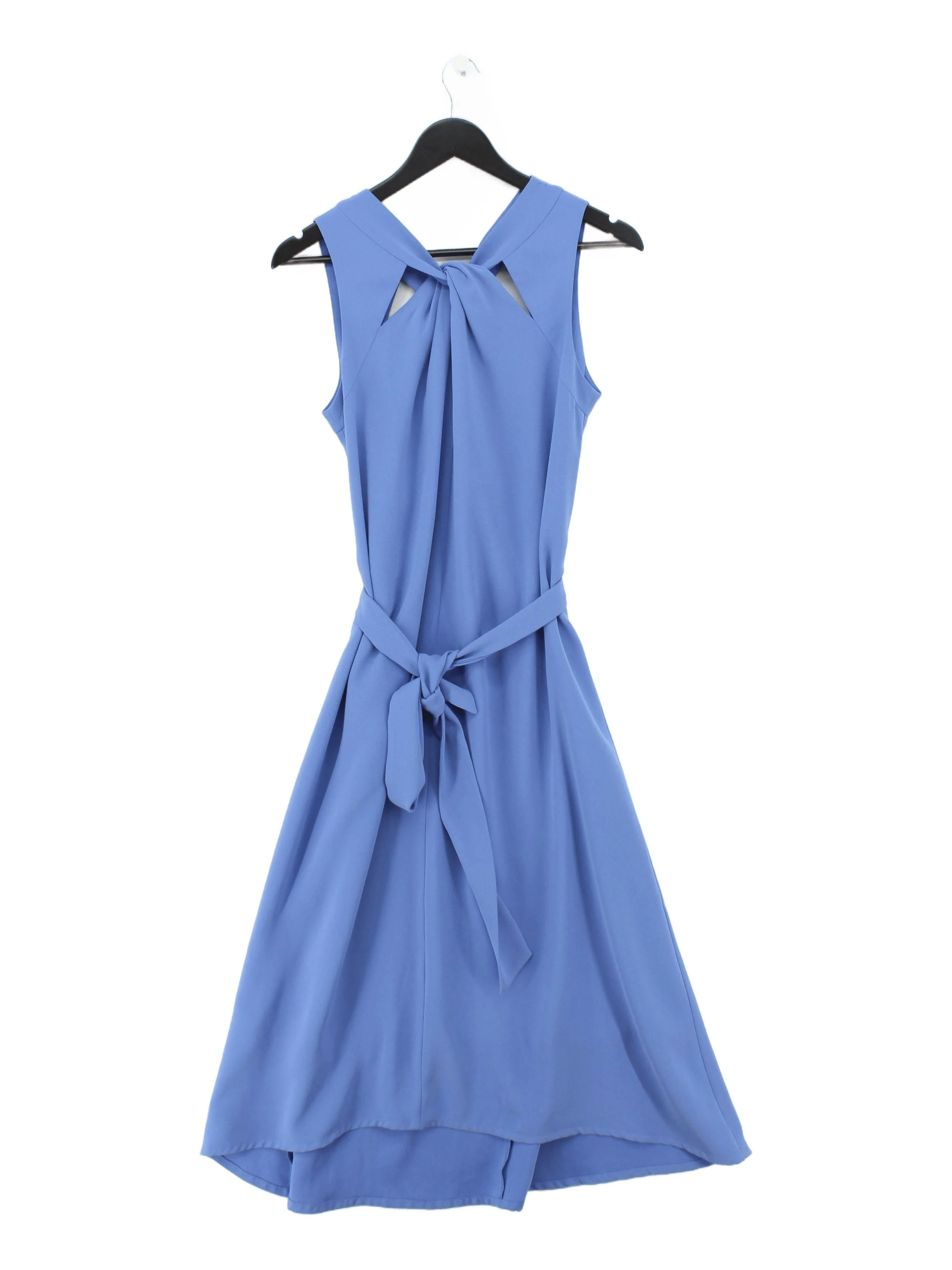 Karen Millen Skater Midi Dress UK10 in Blue