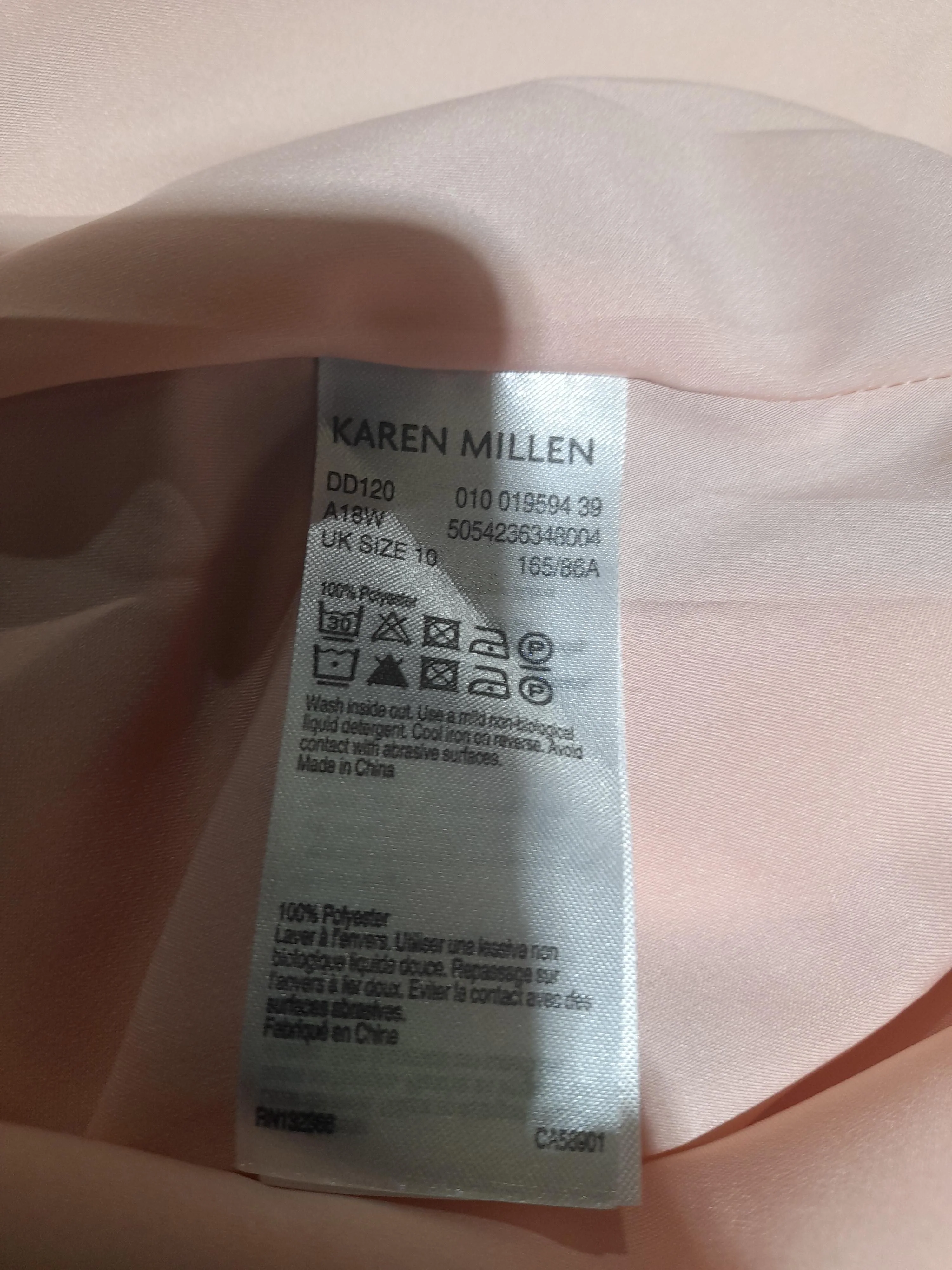 Karen Millen Skater Midi Dress UK10 in Multi - Image 8