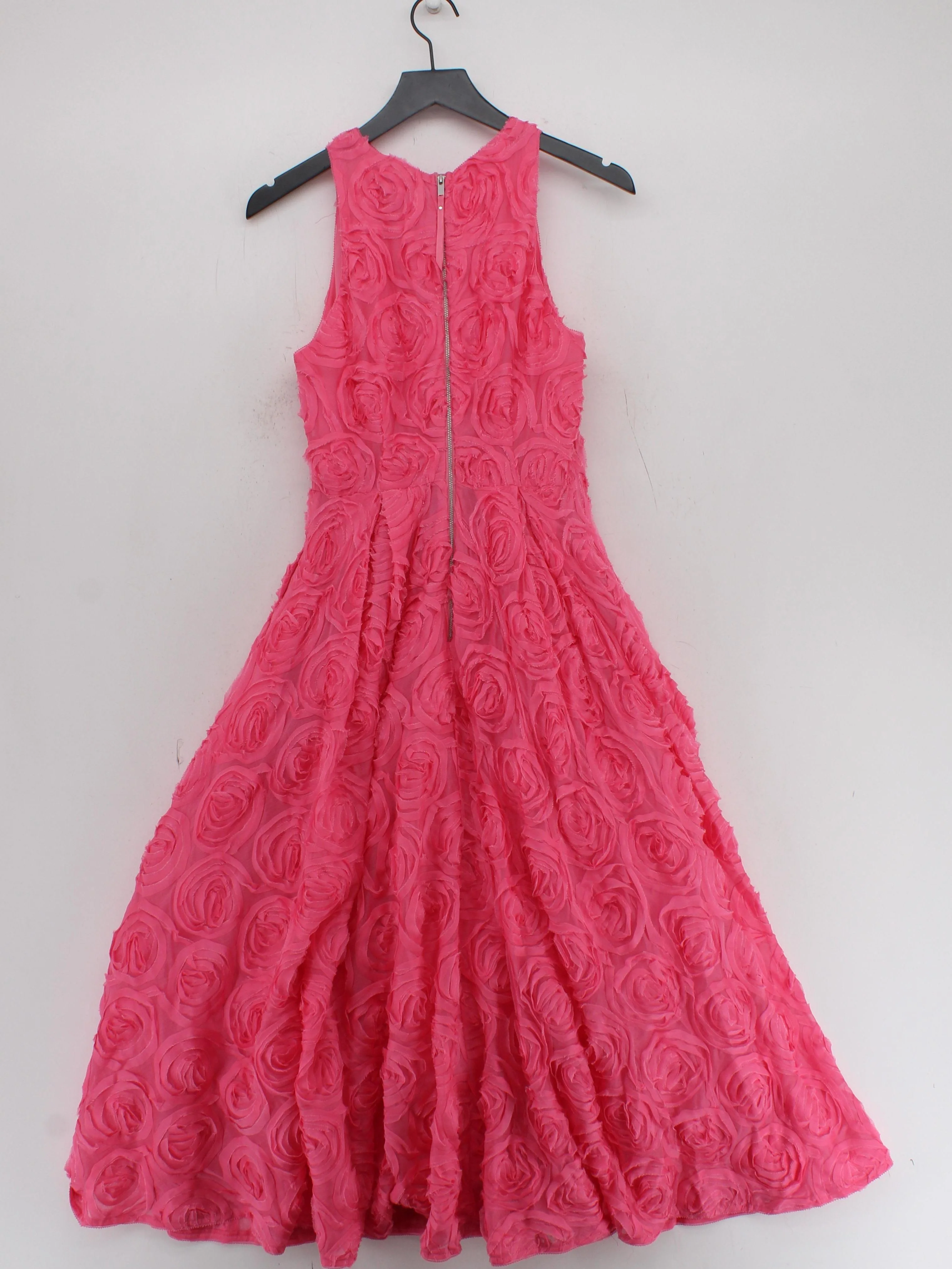 Karen Millen Skater Midi Dress UK10 in Pink RRP £249 - Image 2