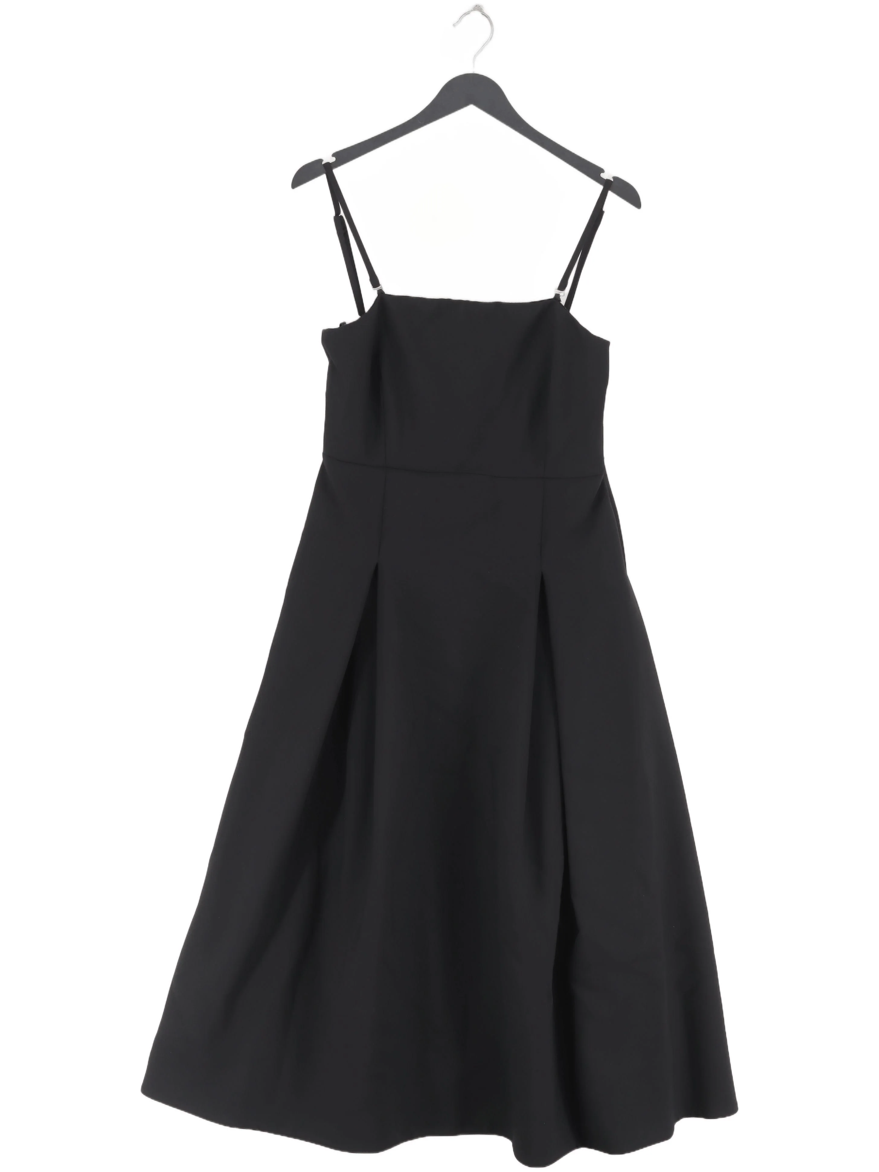 Karen Millen Skater Midi Dress UK12 in Black RRP £239