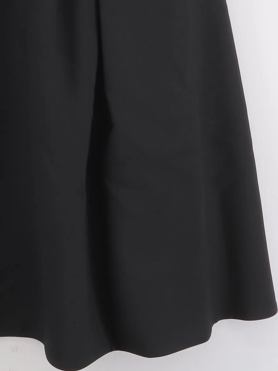 Karen Millen Skater Midi Dress UK12 in Black RRP £239 - Image 4