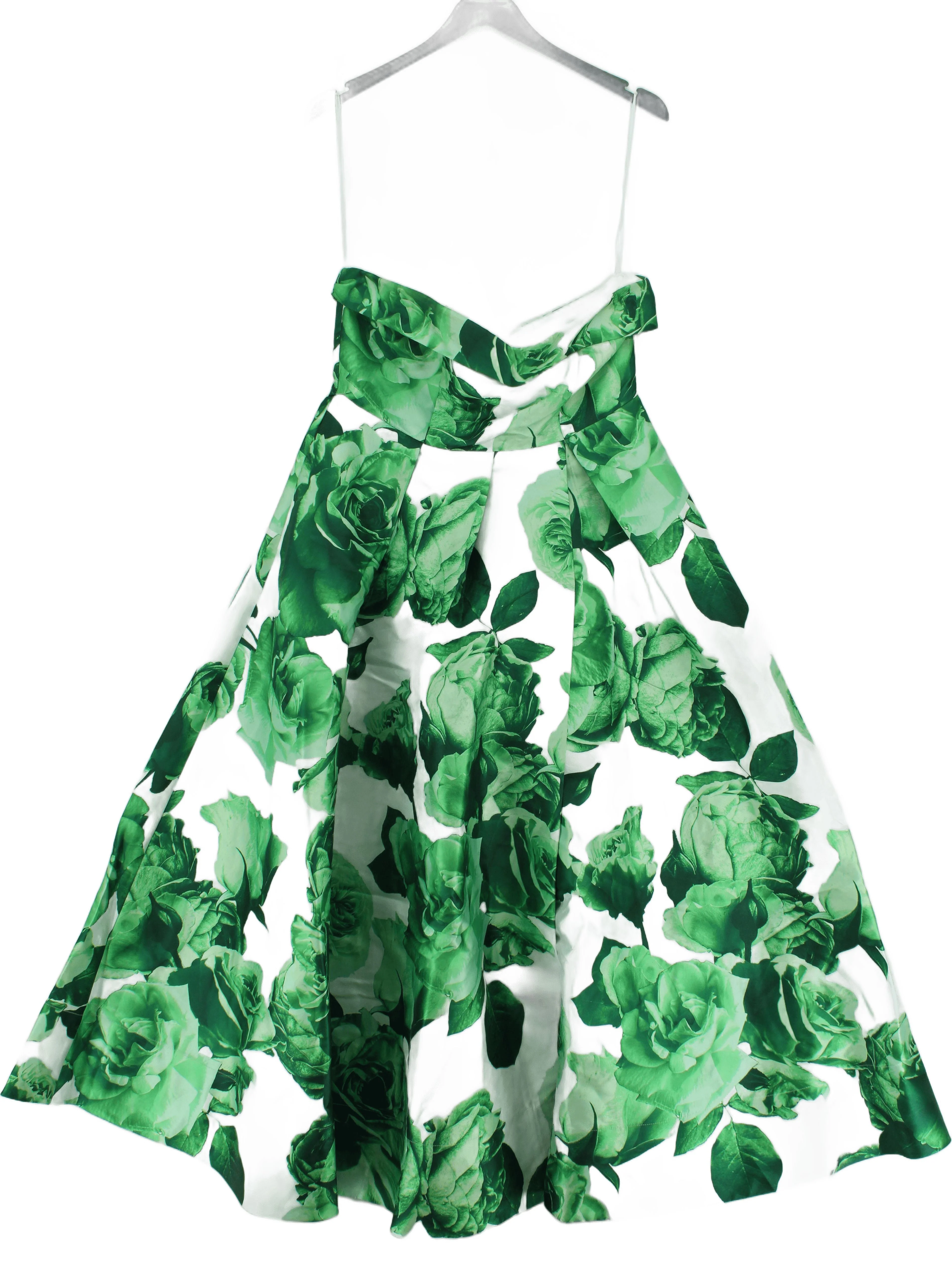 Karen Millen Skater Midi Dress UK12 in White RRP £149