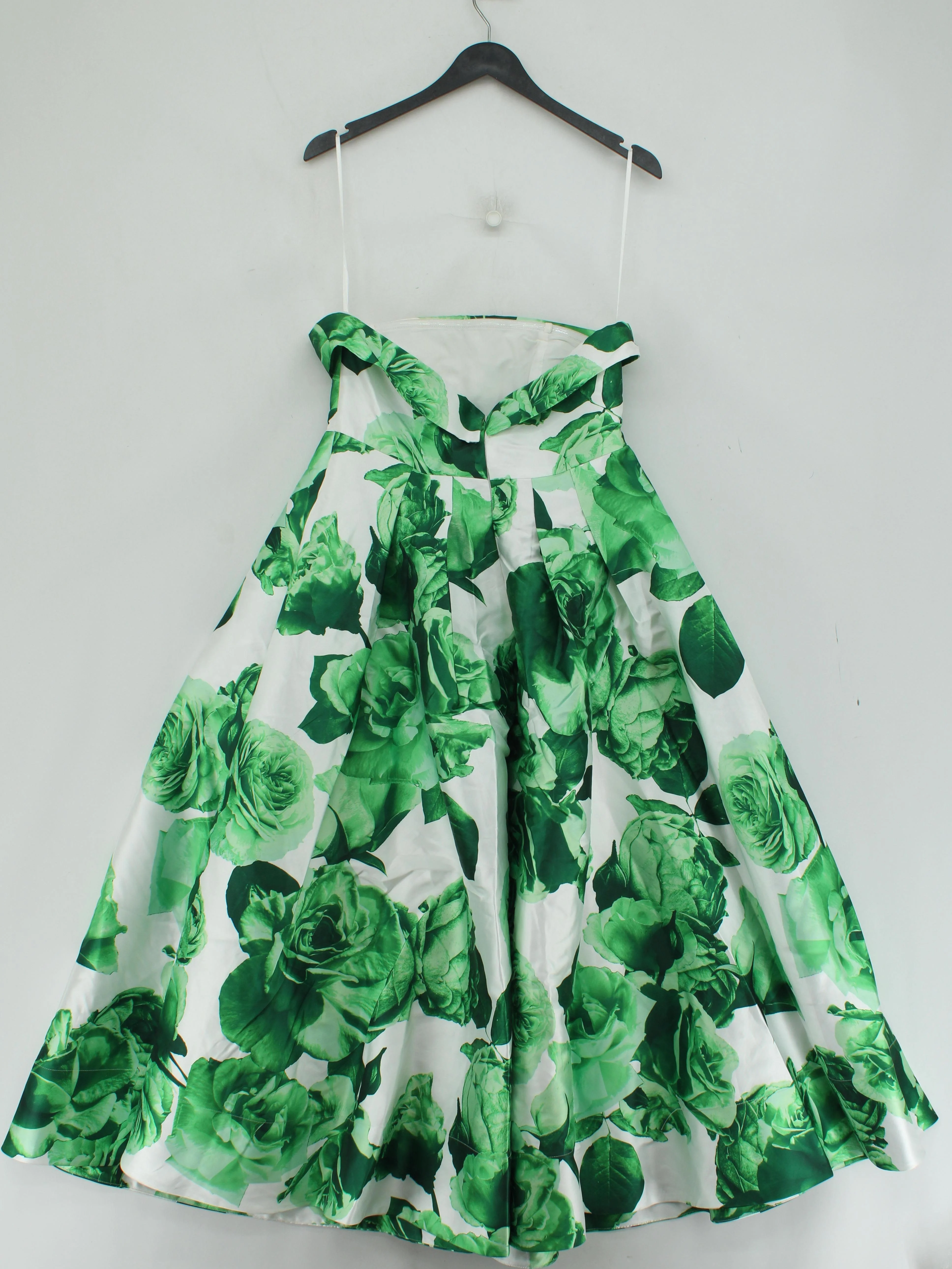 Karen Millen Skater Midi Dress UK12 in White RRP £149 - Image 2