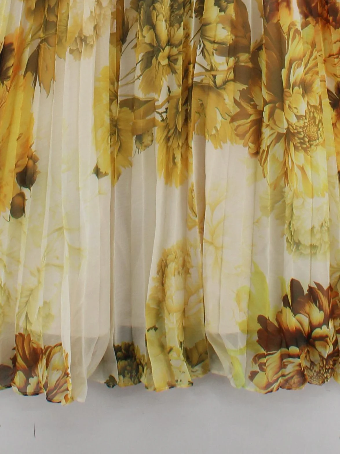 Karen Millen Skater Midi Dress UK12 in Yellow RRP £159 - Image 4