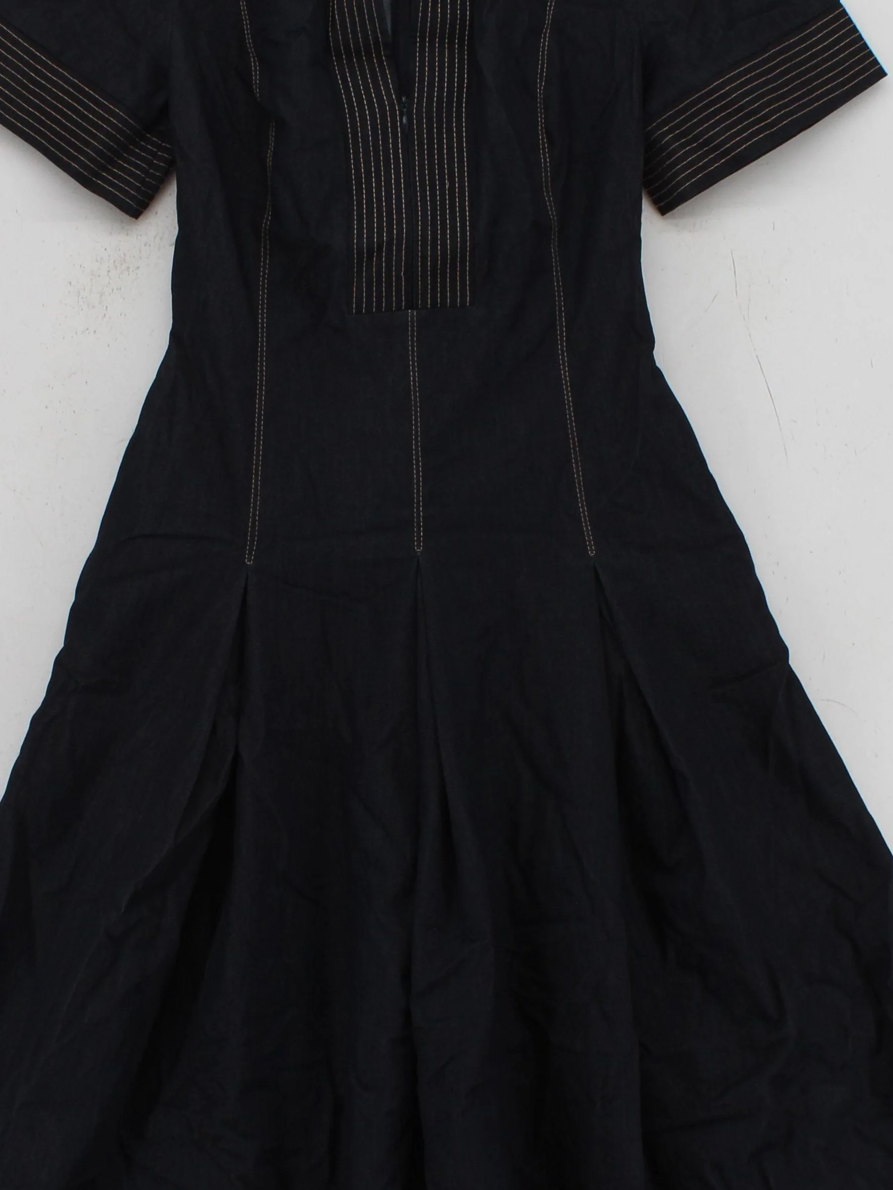 Karen Millen Skater Midi Dress UK6 in Blue RRP £199 - Image 3