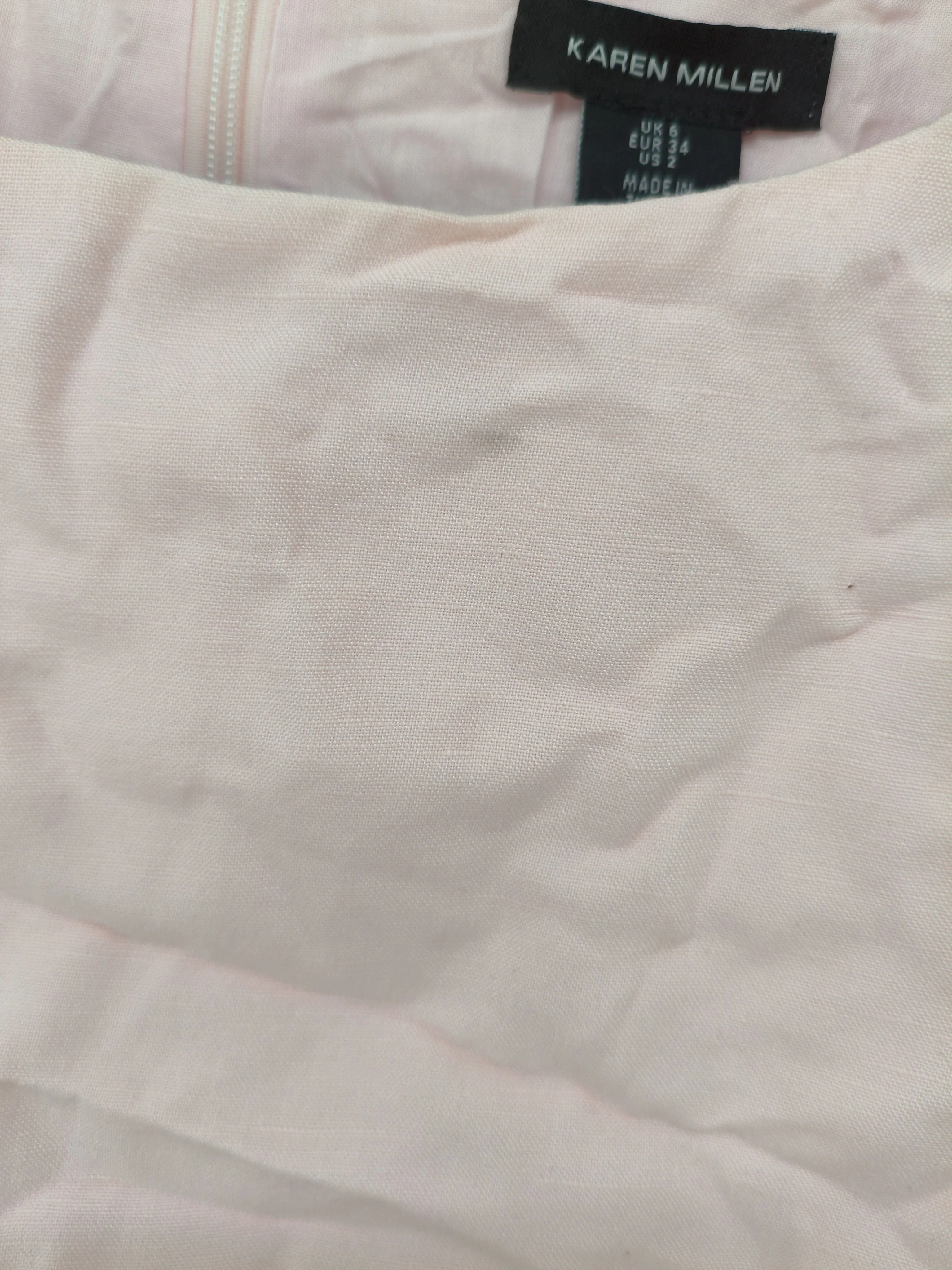 Karen Millen Skater Midi Dress UK6 in Pink RRP £259 - Image 5