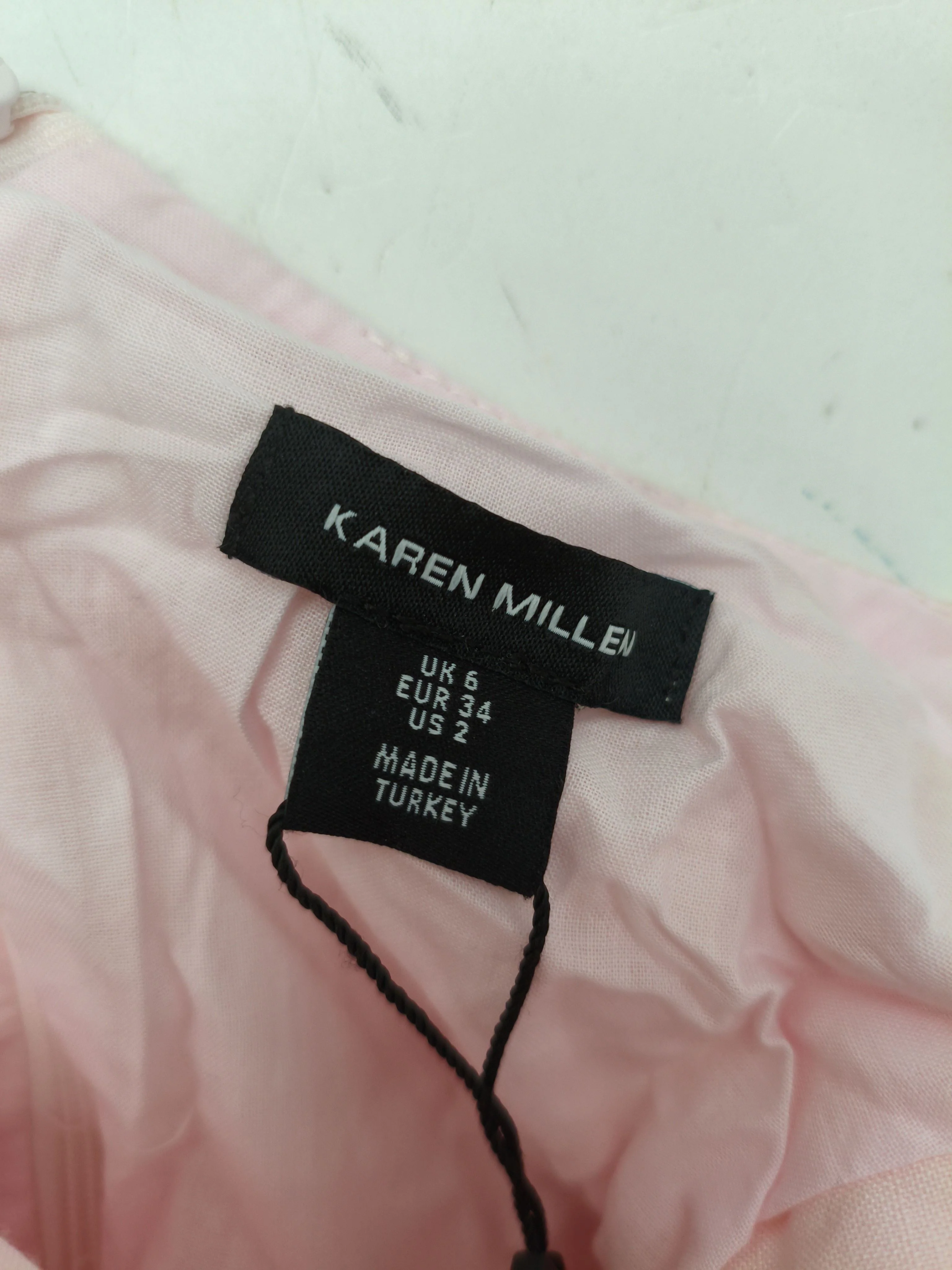 Karen Millen Skater Midi Dress UK6 in Pink RRP £259 - Image 6
