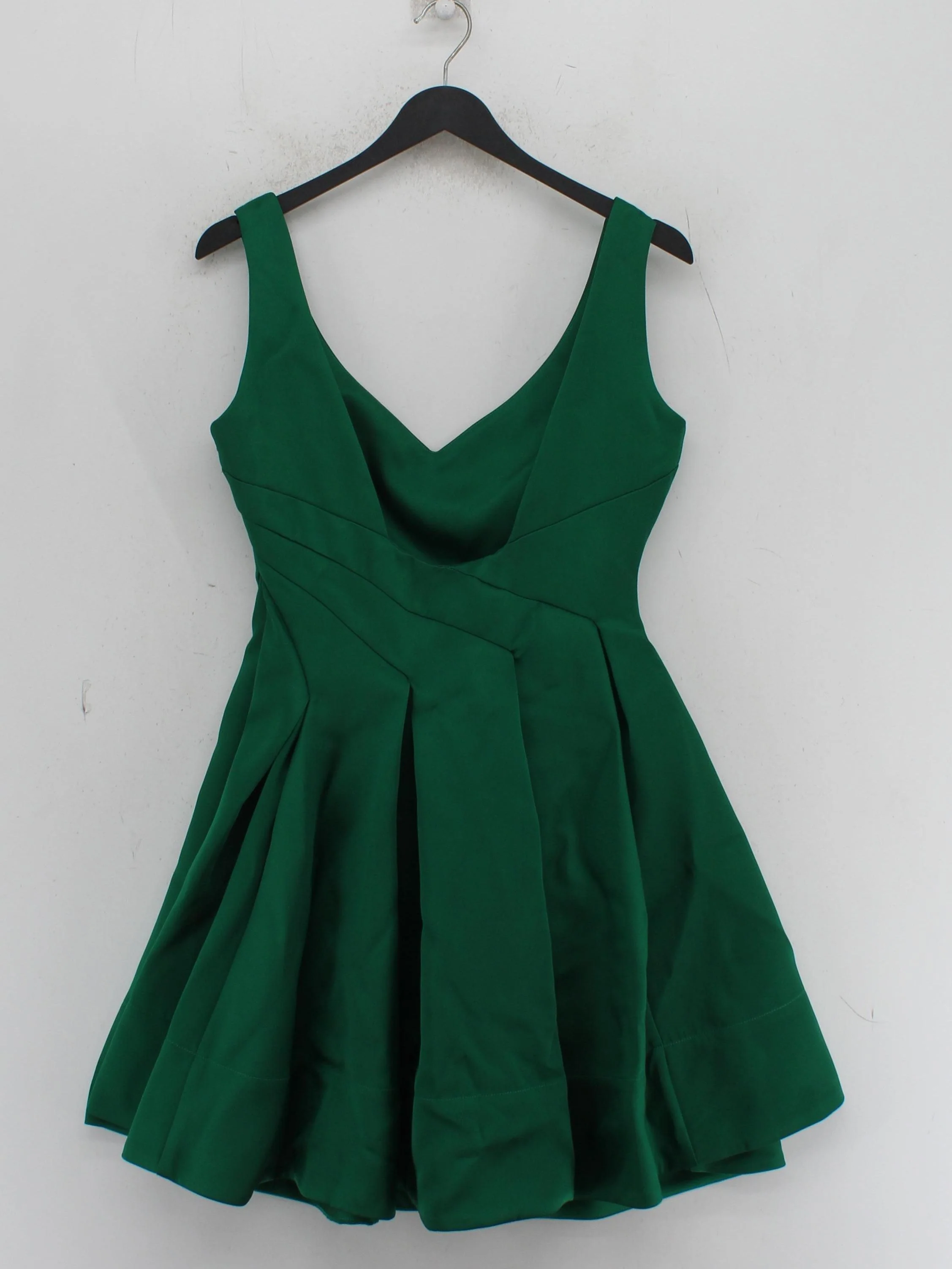 Karen Millen Skater Mini Dress in Green RRP £249 - Image 2