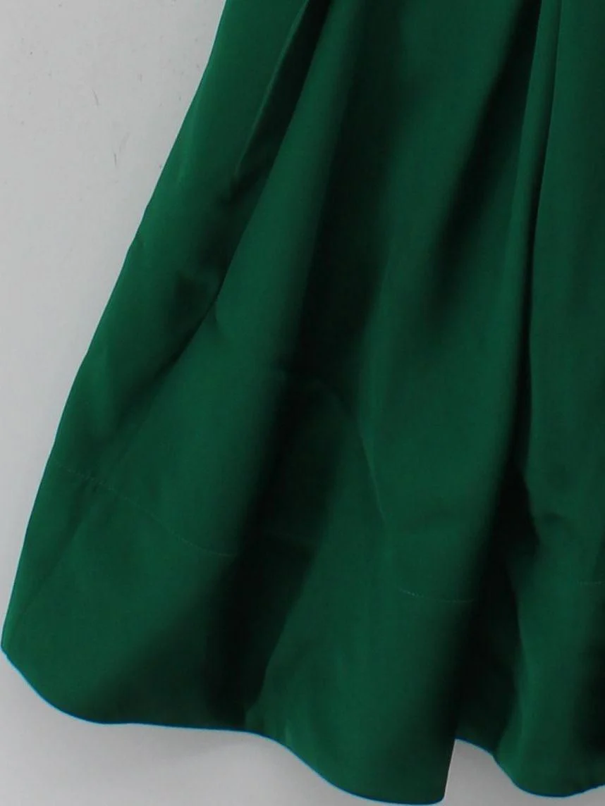 Karen Millen Skater Mini Dress in Green RRP £249 - Image 4