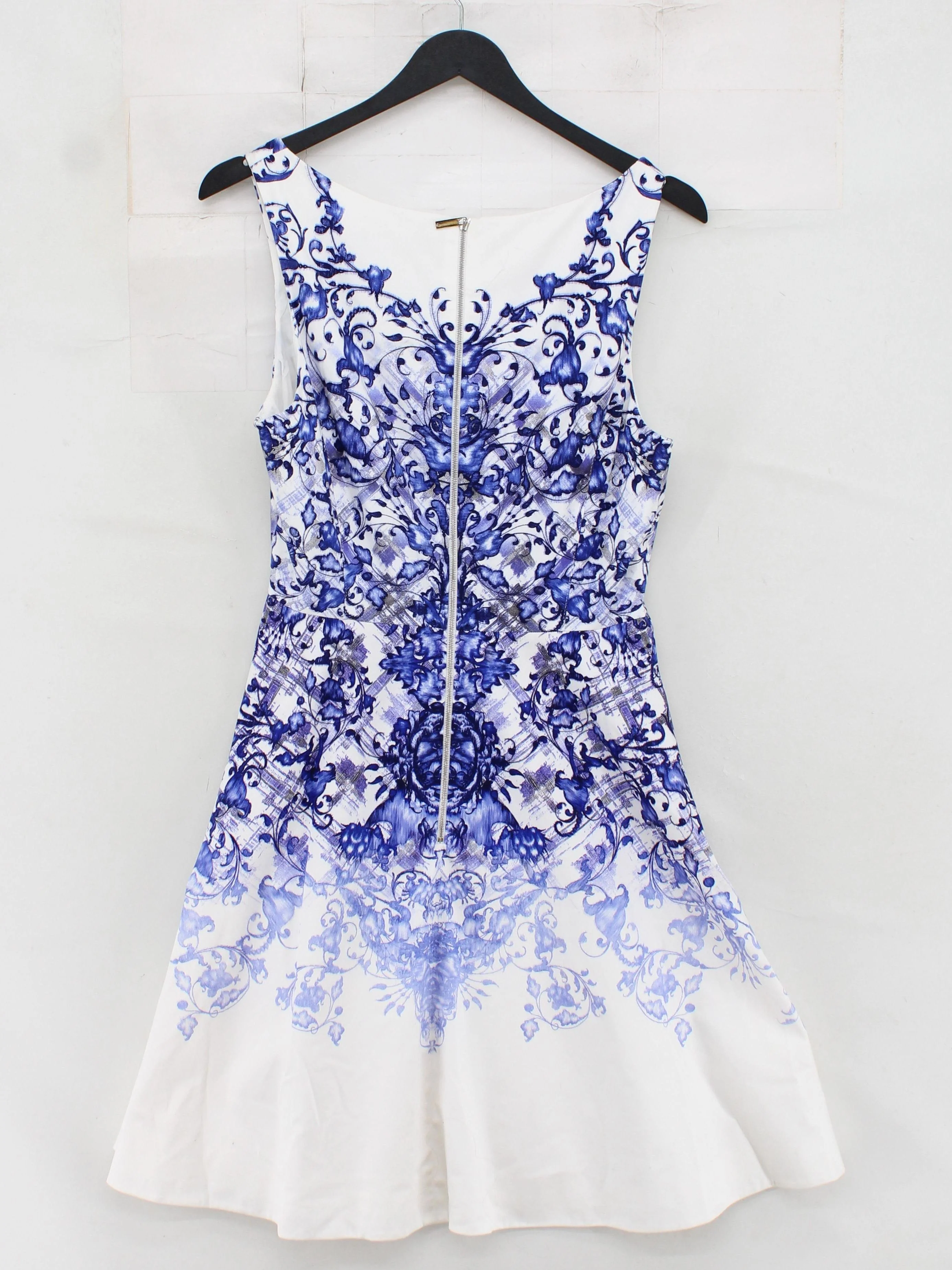 Karen Millen Skater Mini Dress in Multi - Image 2