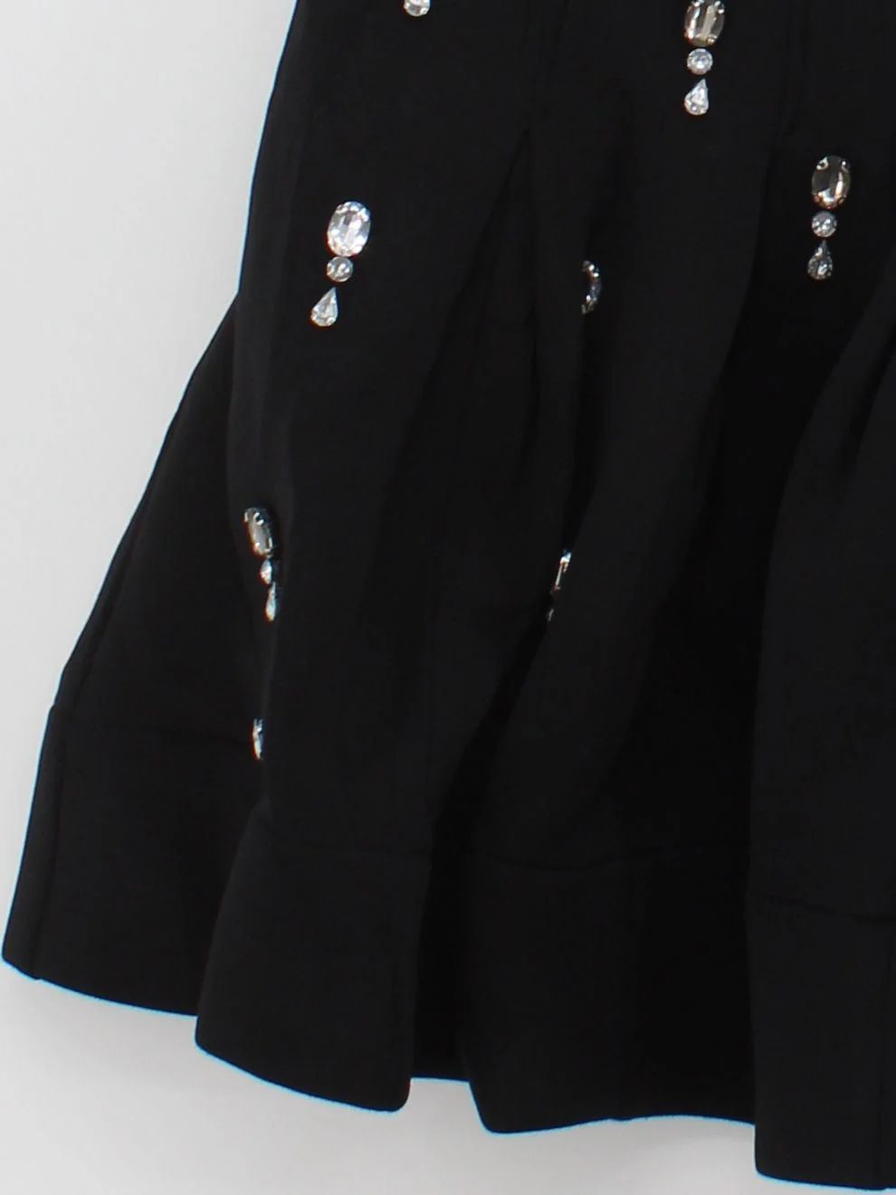 Karen Millen Skater Mini Dress M in Black RRP £179 - Image 4