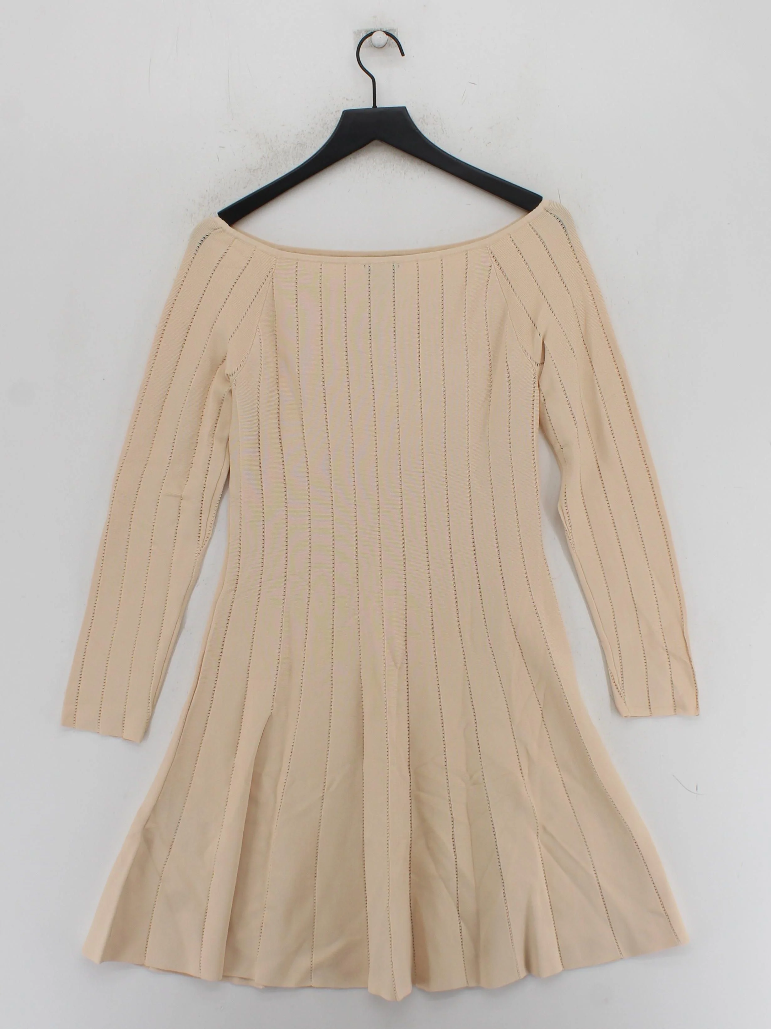 Karen Millen Skater Mini Dress M in Cream RRP £119 - Image 2