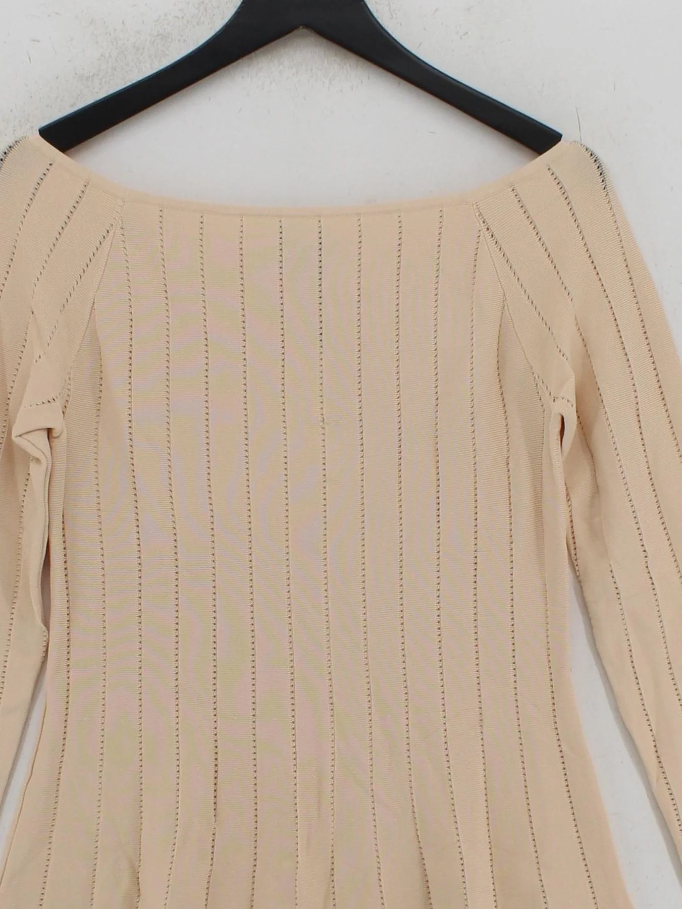 Karen Millen Skater Mini Dress M in Cream RRP £119 - Image 3