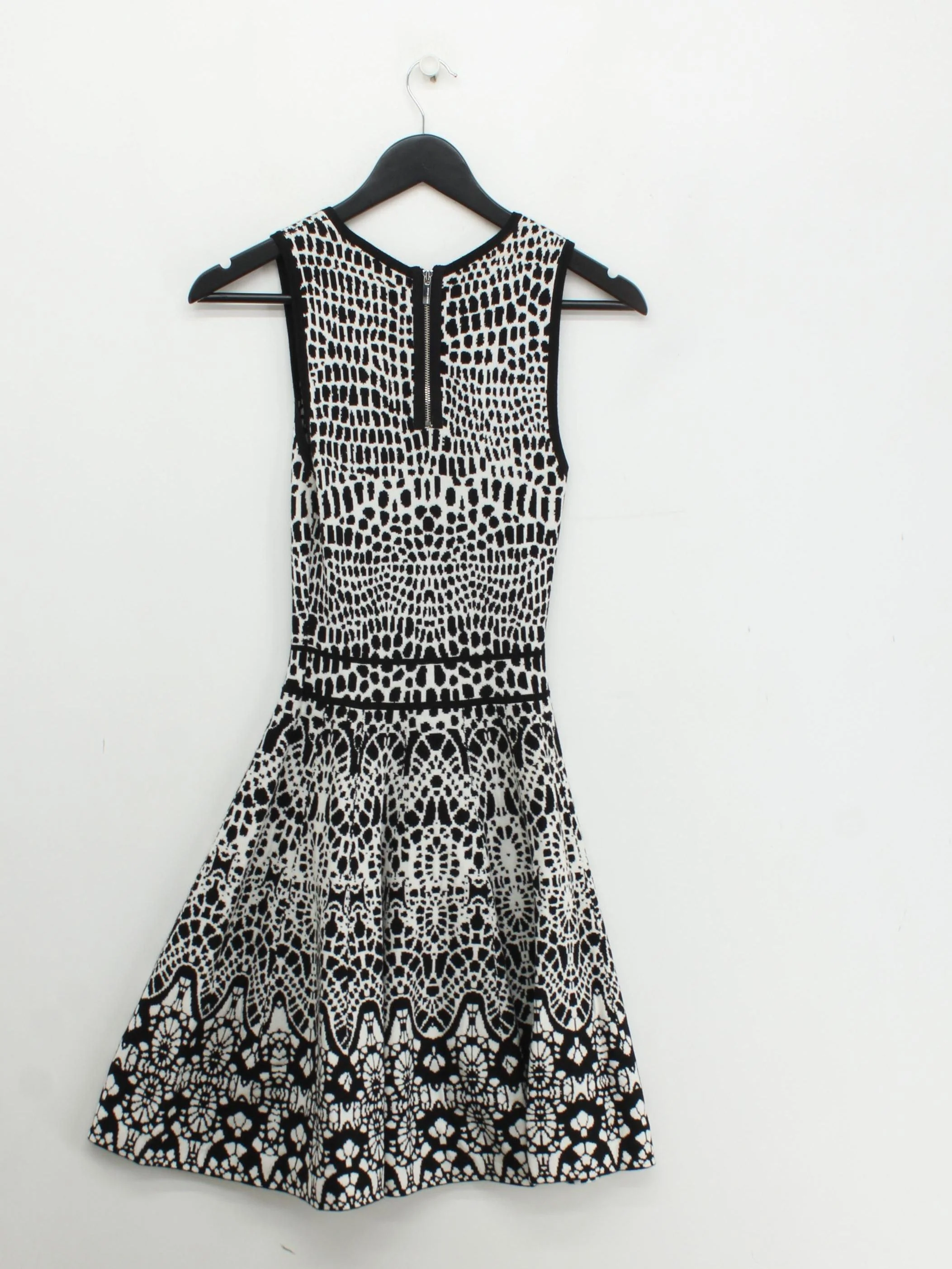 Karen Millen Skater Mini Dress S in Multi - Image 2