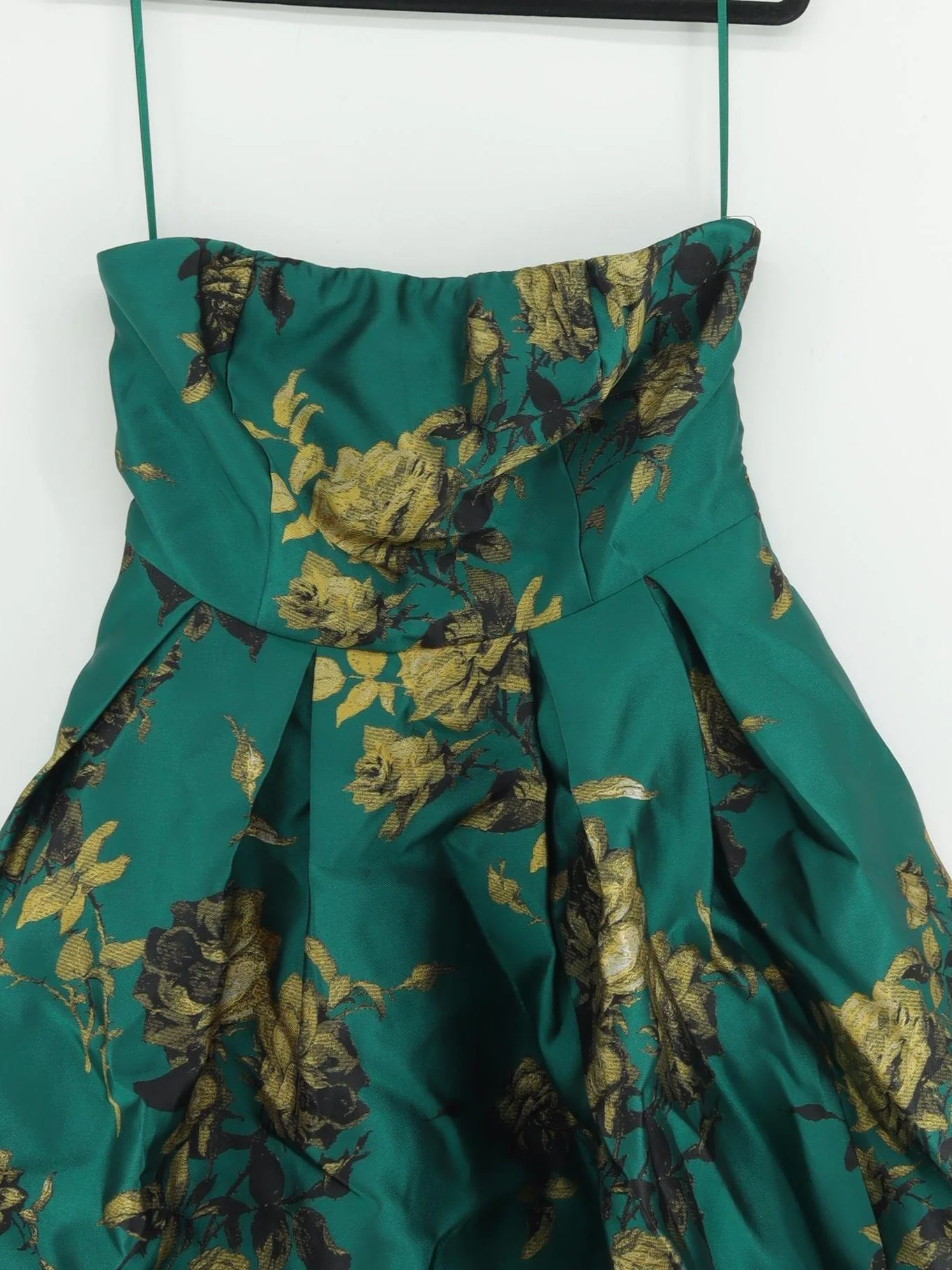 Karen Millen Skater Mini Dress UK10 in Green RRP £159 - Image 3
