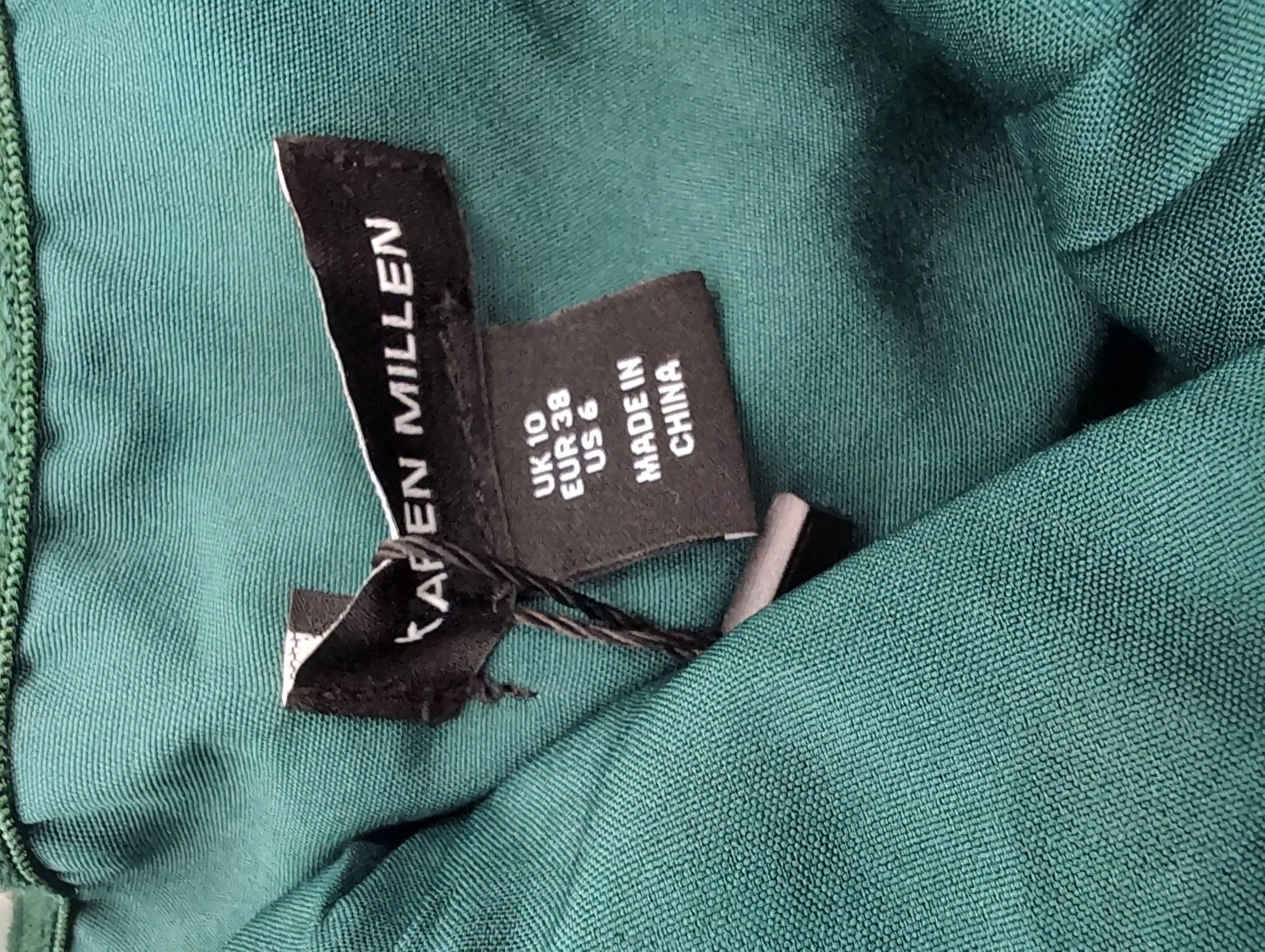 Karen Millen Skater Mini Dress UK10 in Green RRP £159 - Image 5