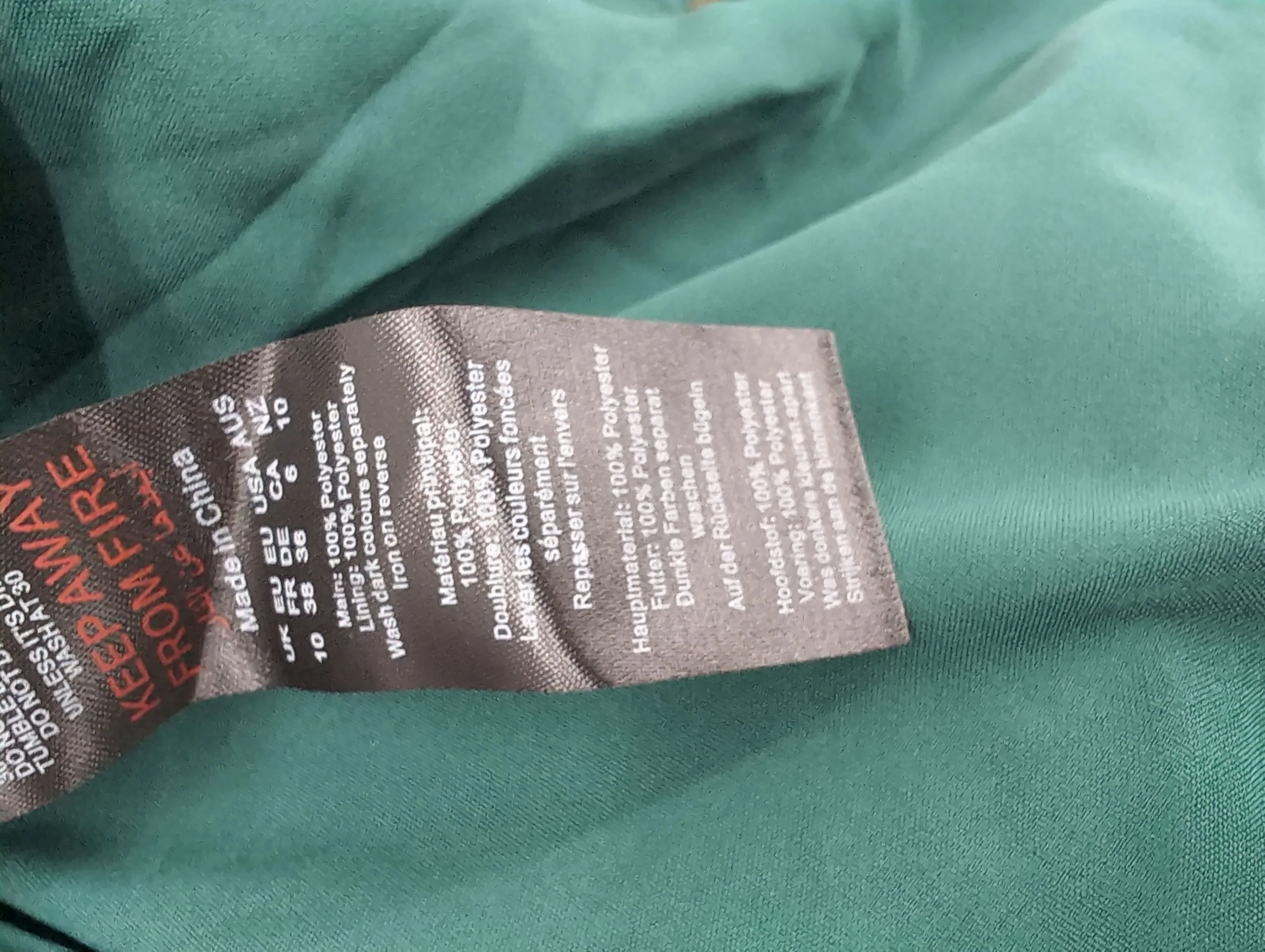Karen Millen Skater Mini Dress UK10 in Green RRP £159 - Image 6