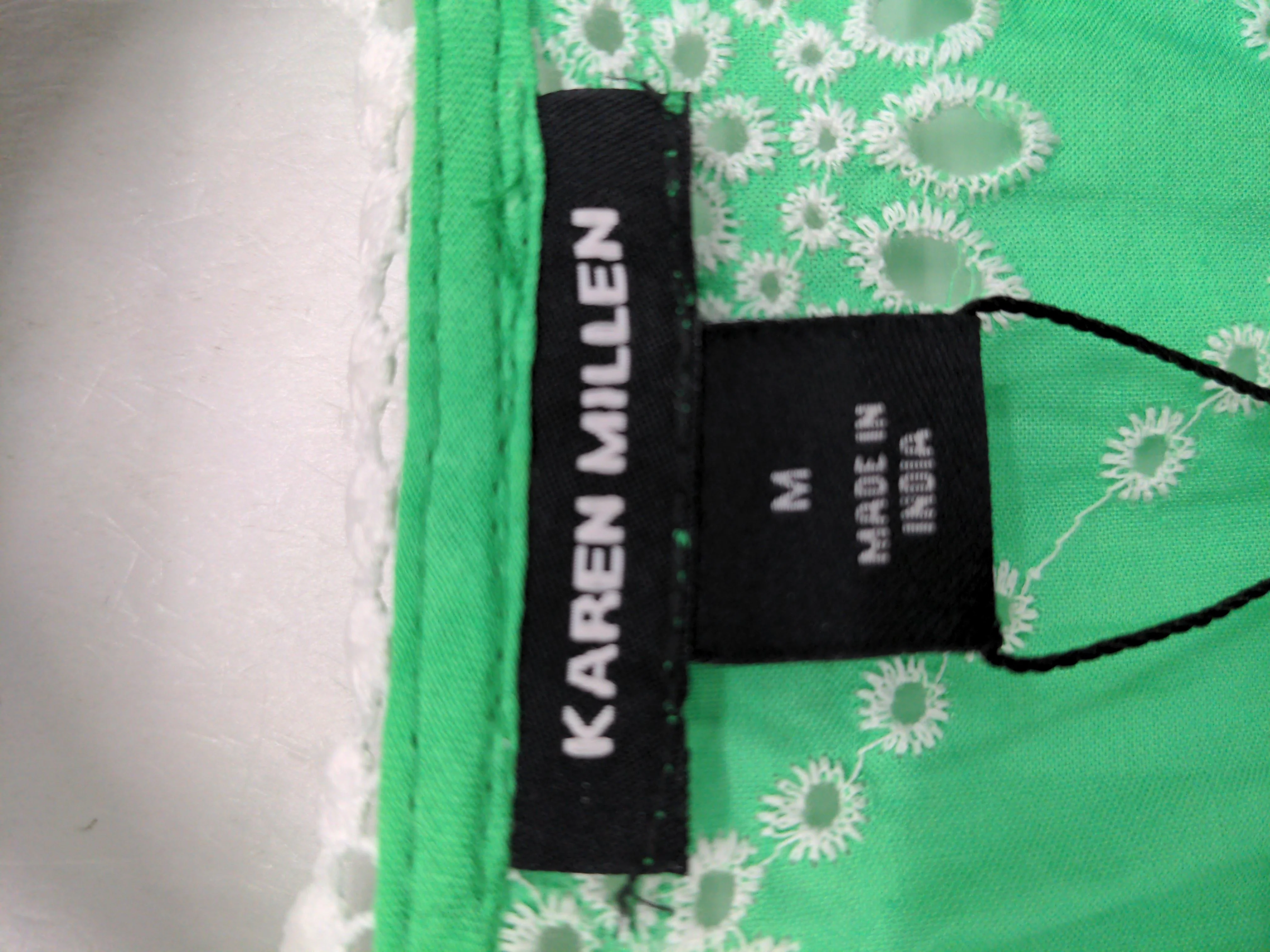 Karen Millen Skater Mini Dress UK10 in Green RRP £69 - Image 6