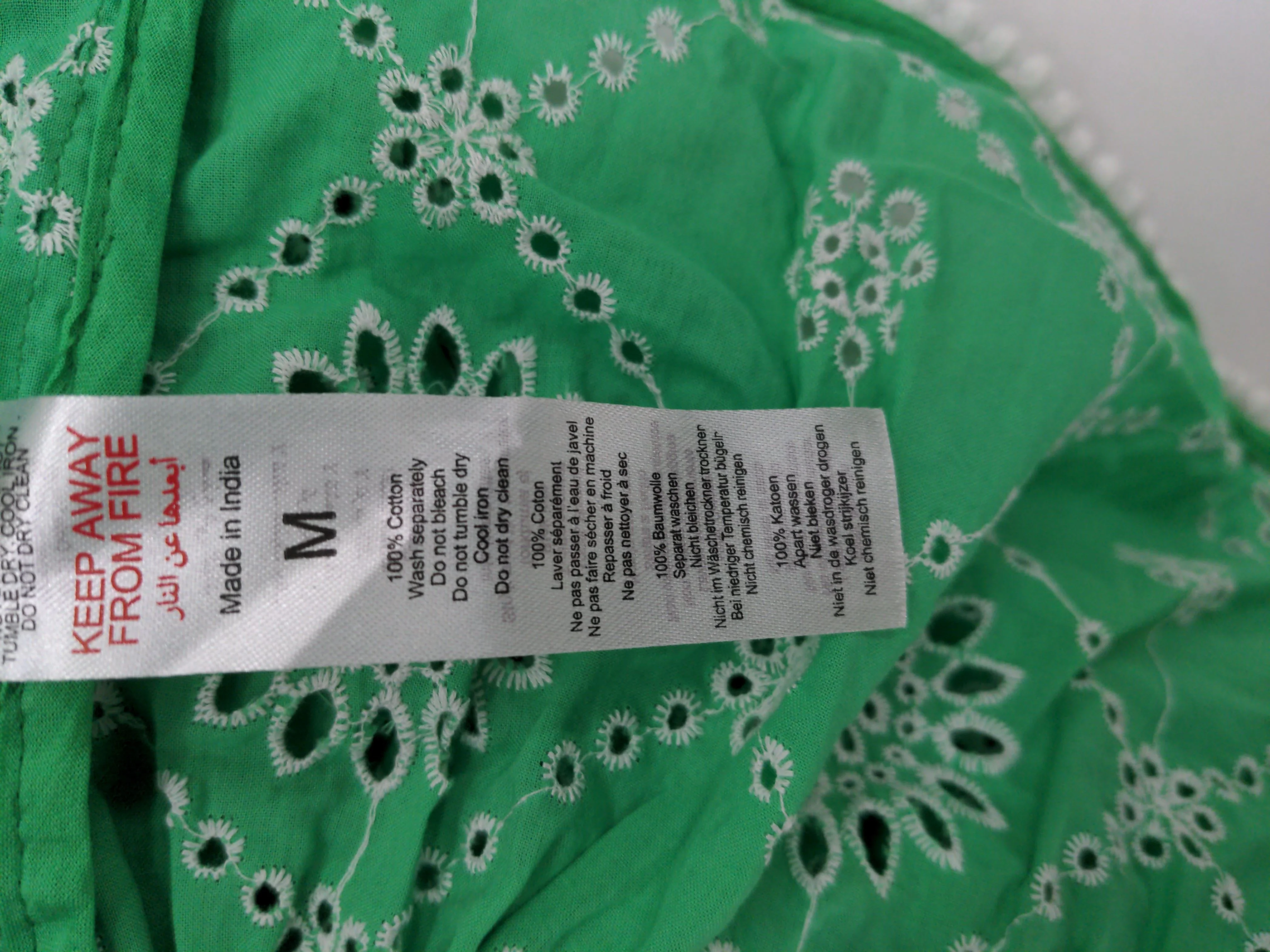 Karen Millen Skater Mini Dress UK10 in Green RRP £69 - Image 7